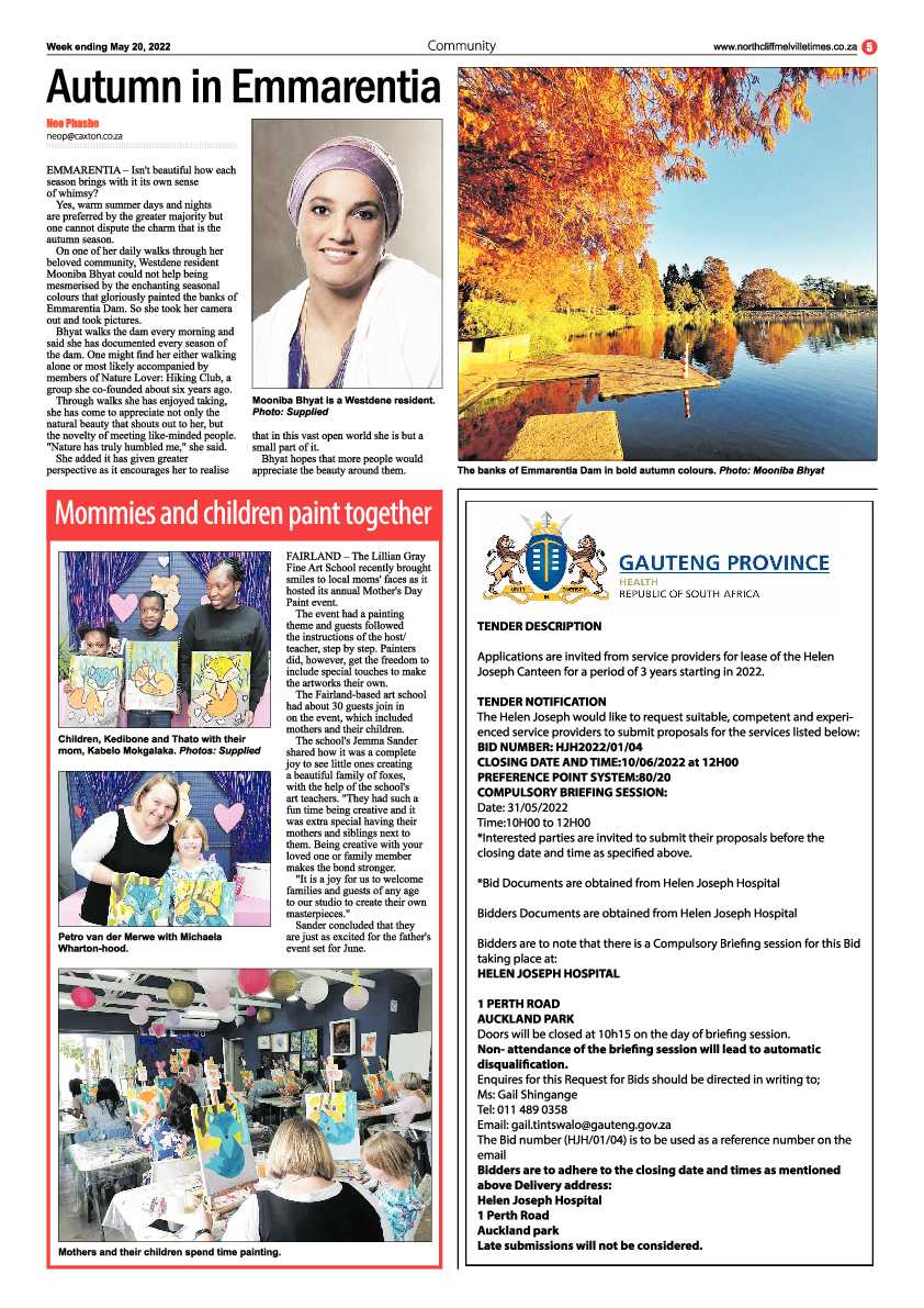 Northcliff Melville Times 20 May 2022 page 5