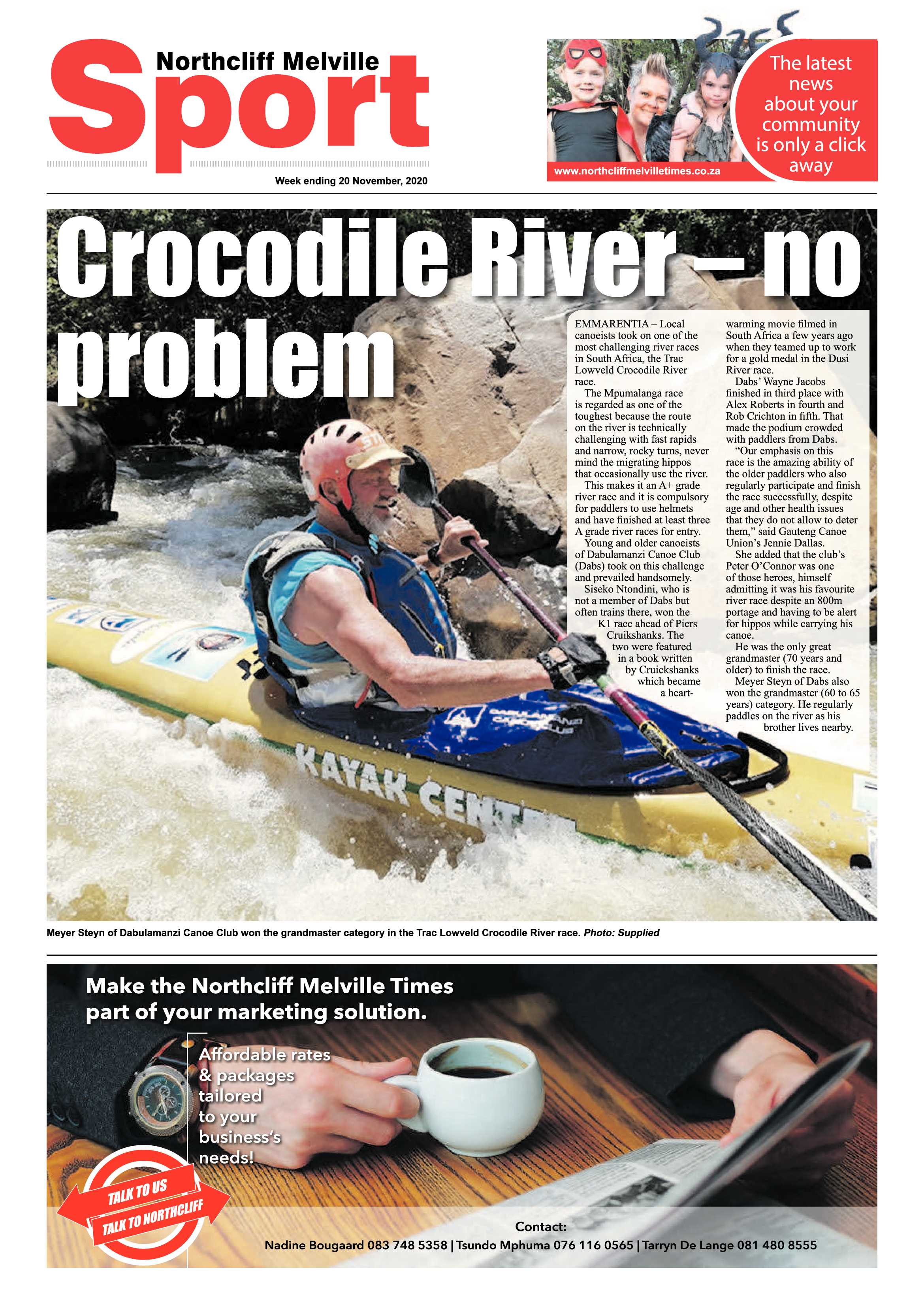 Northcliff Melville Times 20 November 2020 page 12