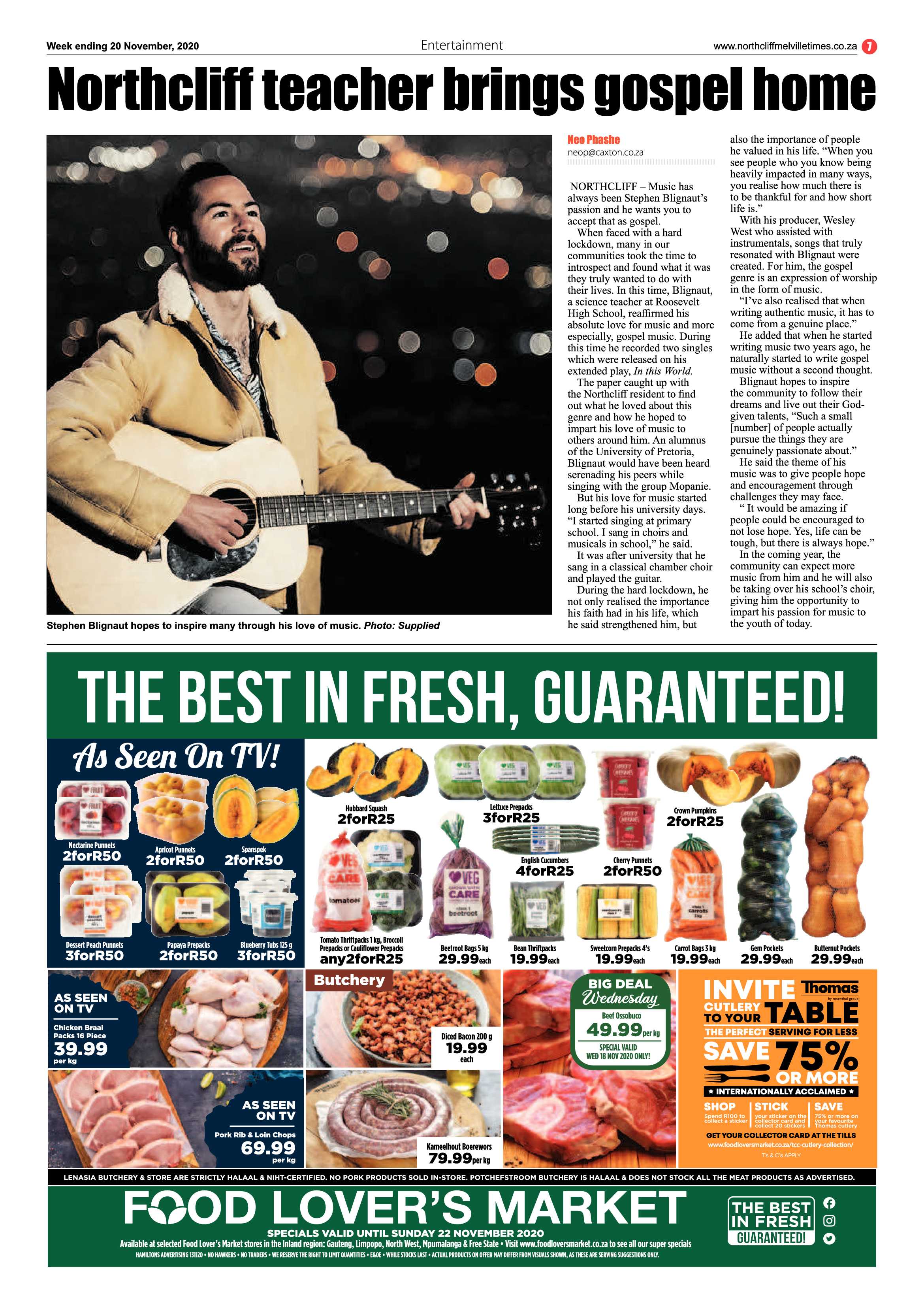 Northcliff Melville Times 20 November 2020 page 7