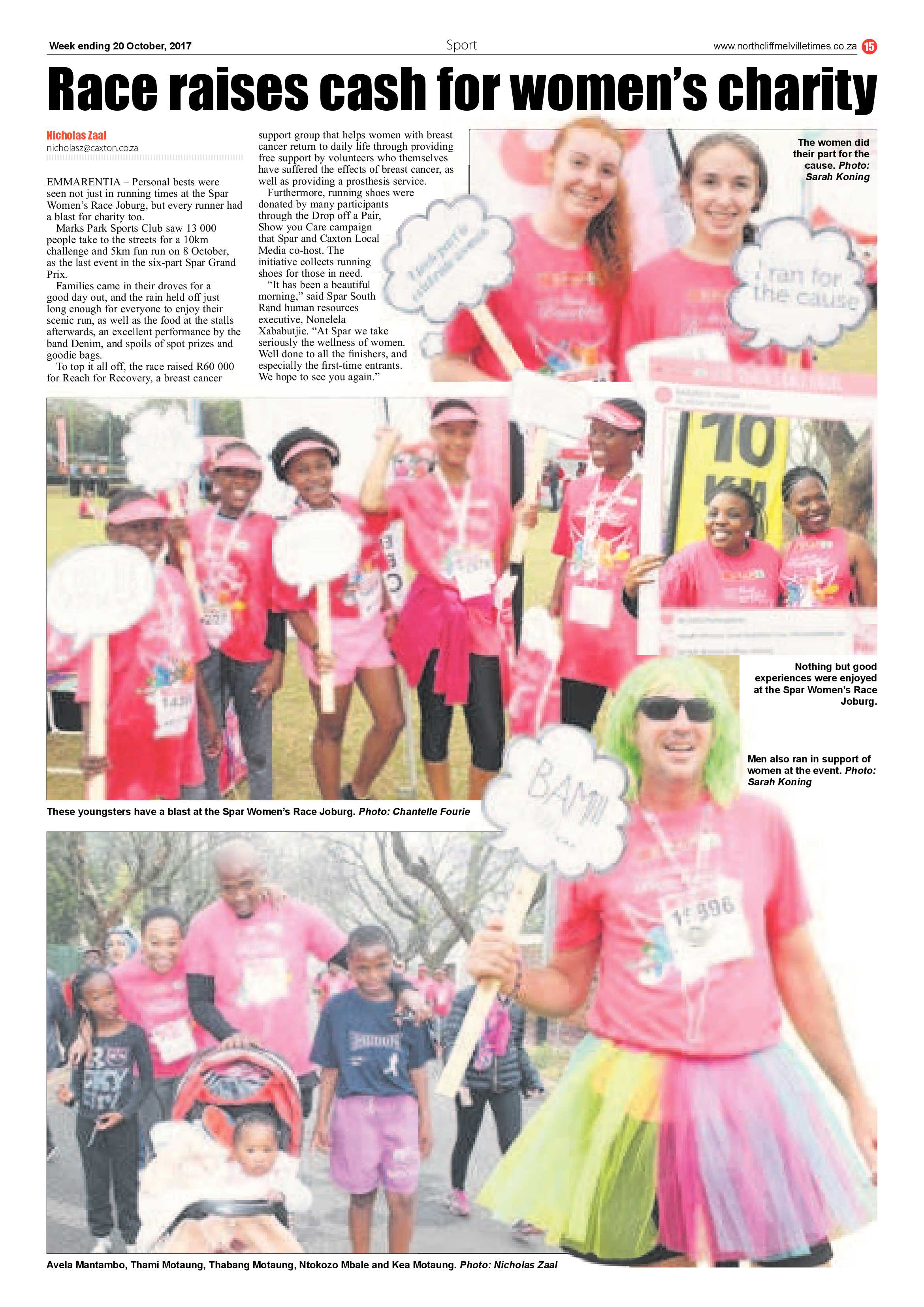 Northcliff Melville Times 20 October 2017 page 15