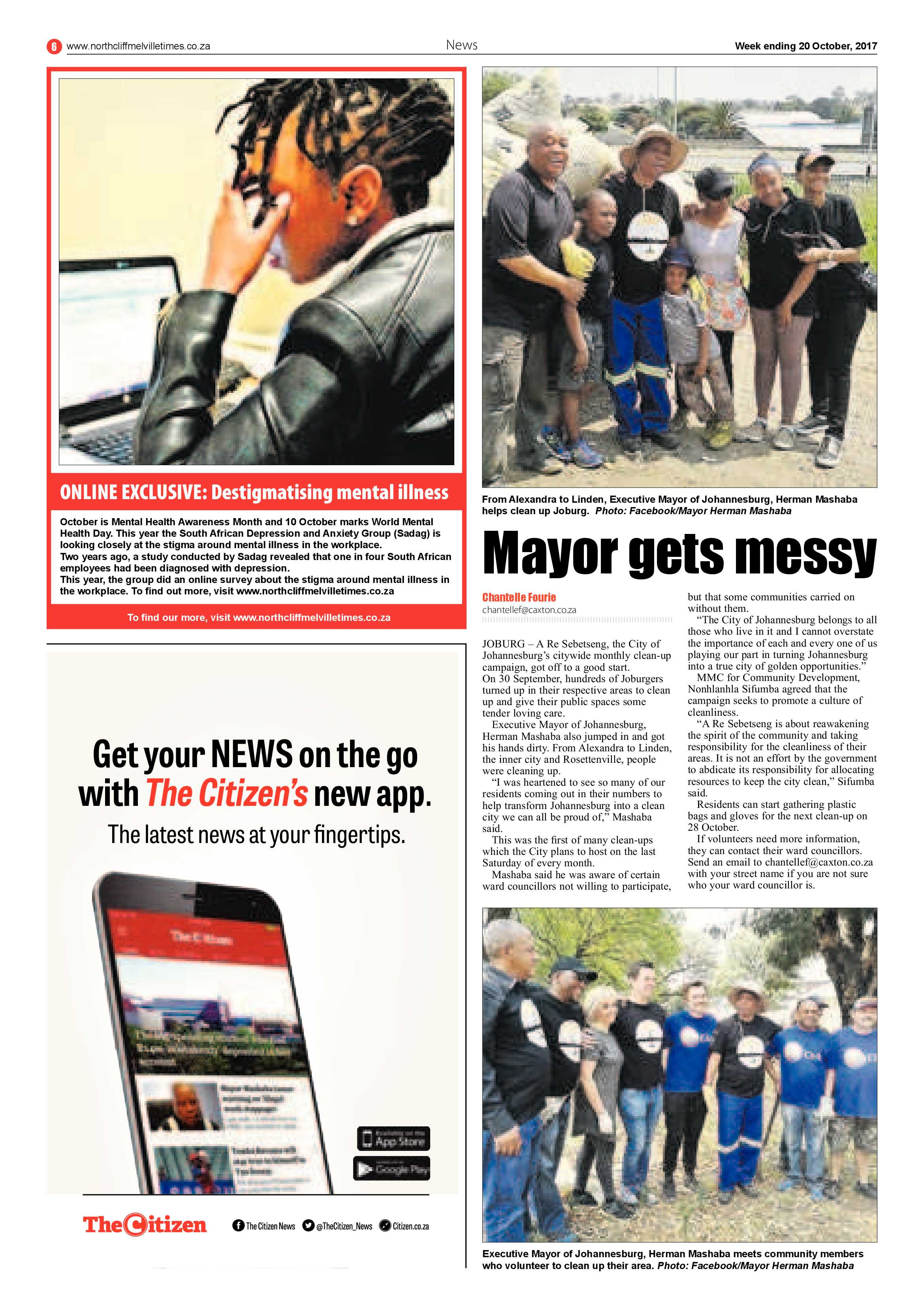 Northcliff Melville Times 20 October 2017 page 6