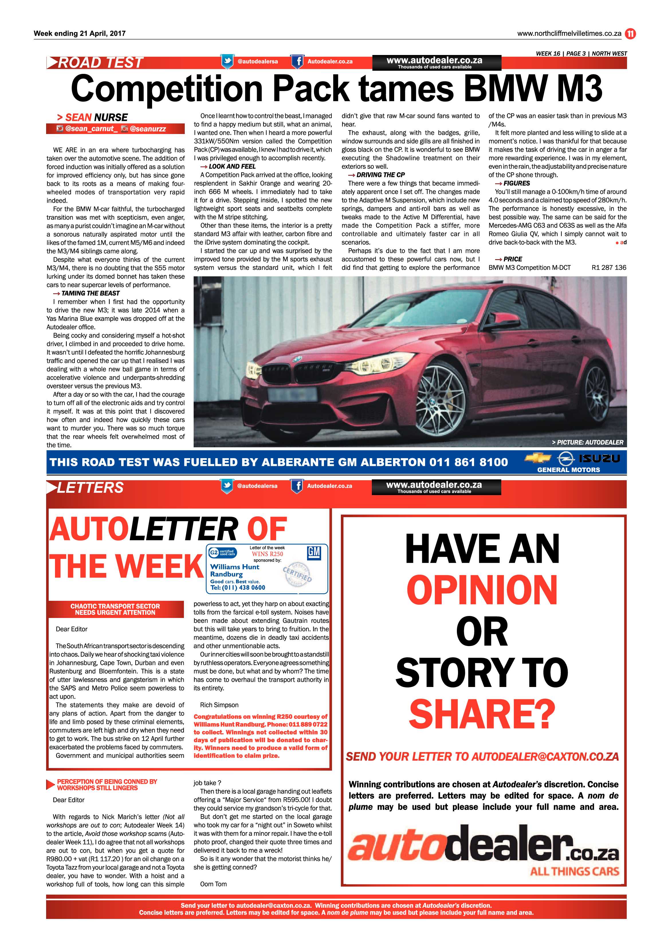 Northcliff Melville Times 21 April 2017 page 11