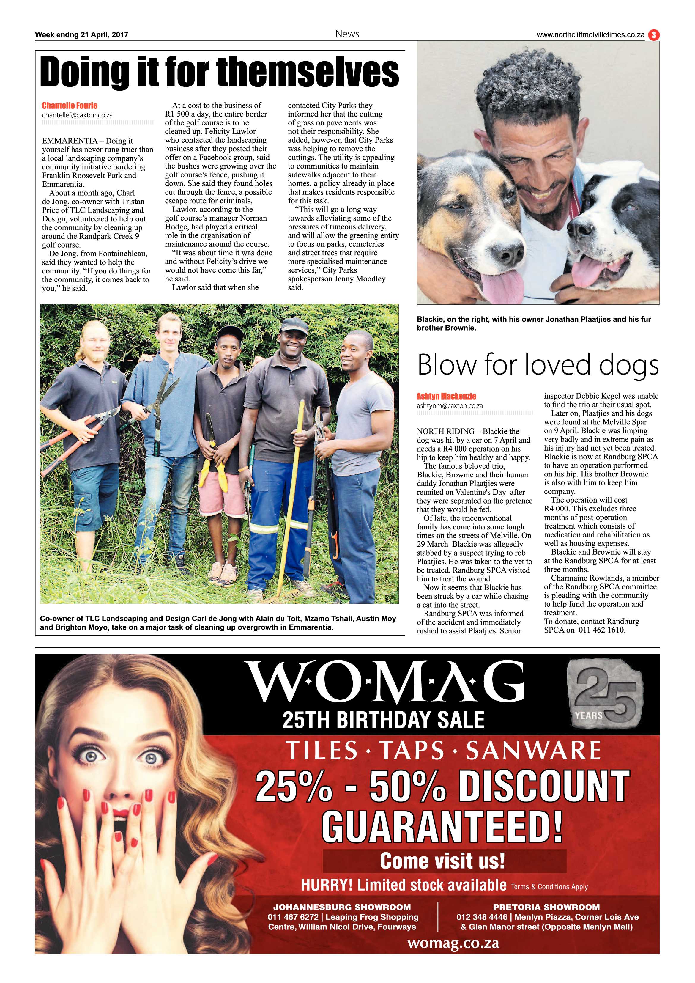 Northcliff Melville Times 21 April 2017 page 3