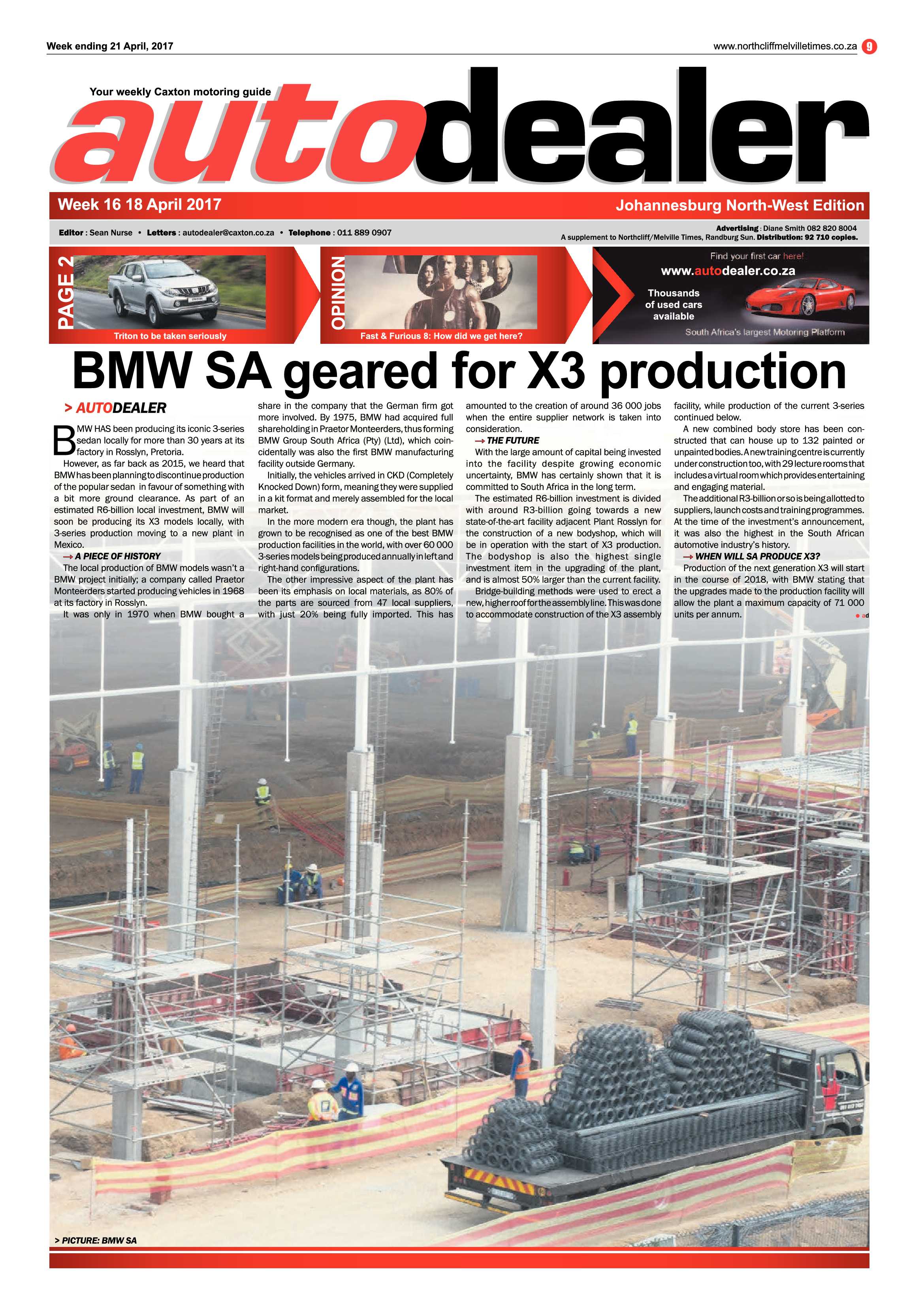 Northcliff Melville Times 21 April 2017 page 9