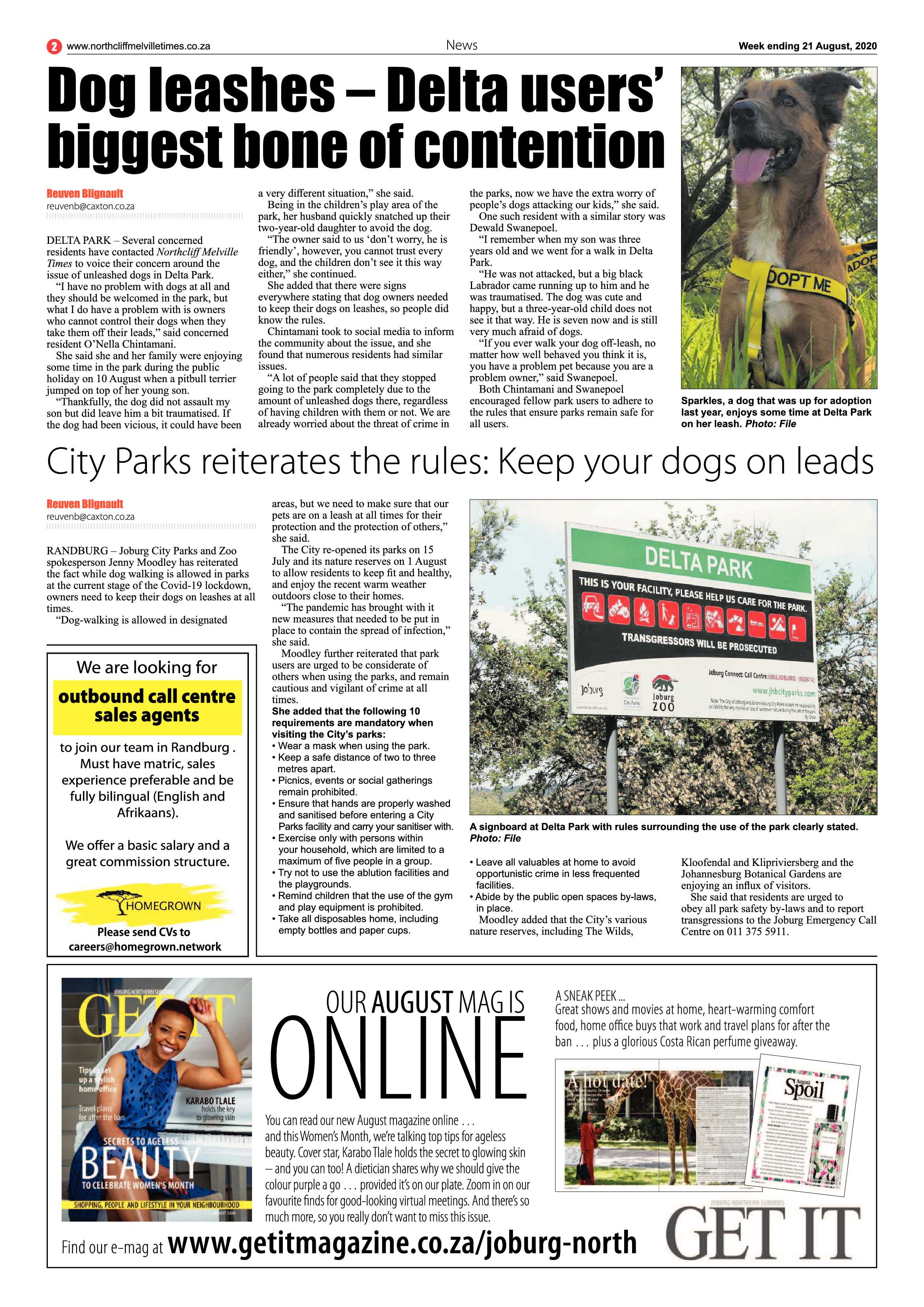 Northcliff Melville Times 21 August 2020 page 2