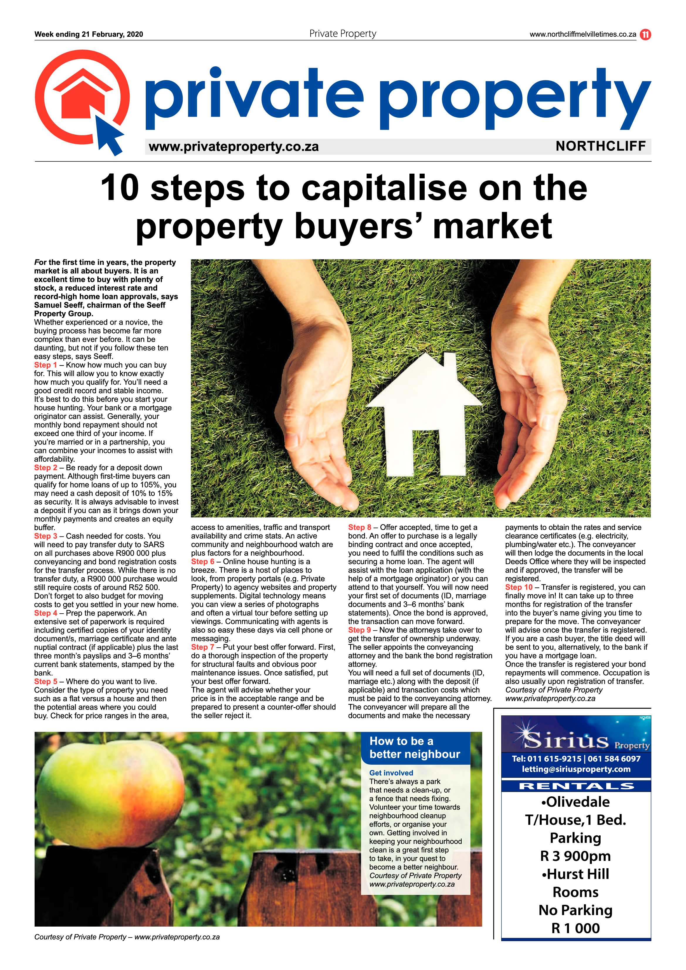 Northcliff Melville Times 21 February 2020 page 11