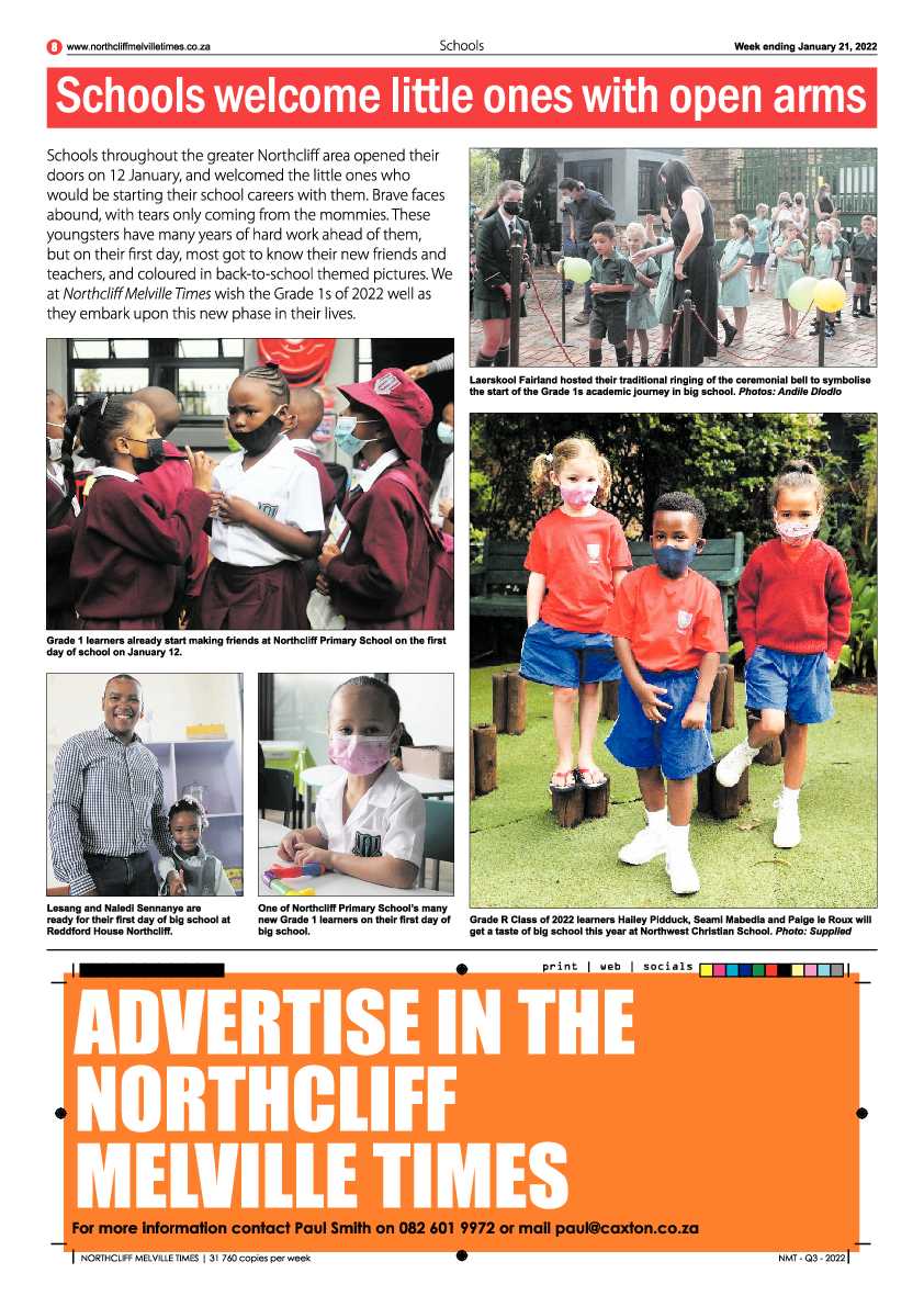 Northcliff Melville Times 21 January 2022 page 8