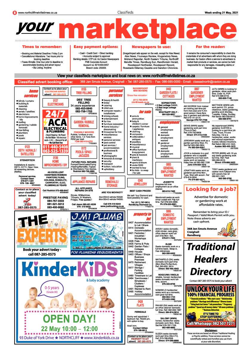 Northcliff Melville Times 21 May 2021 page 6