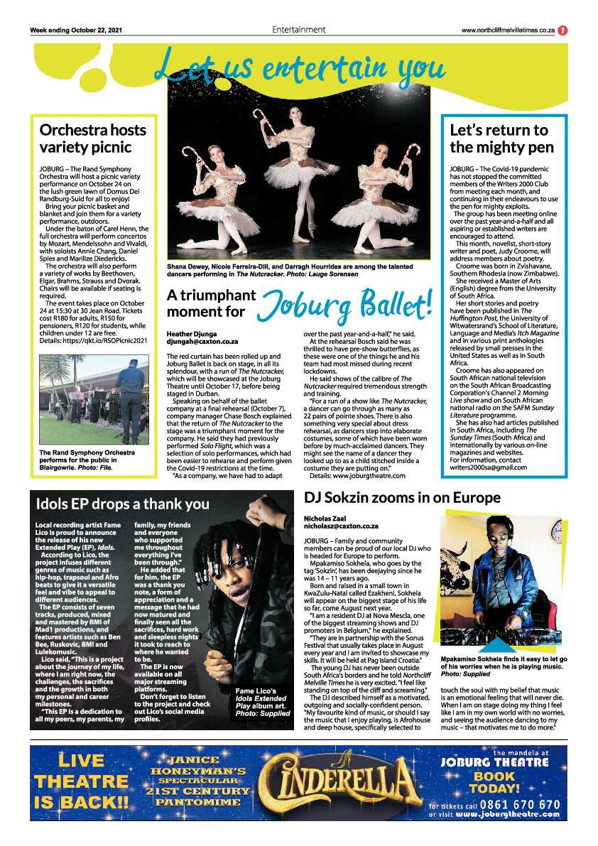 Northcliff Melville Times 22 October 2021 page 7