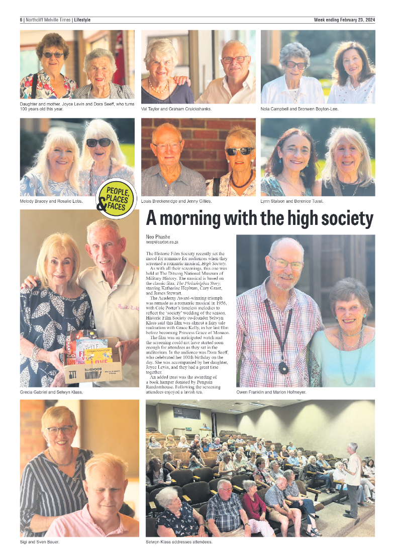 Northcliff Melville Times 23 February 2024 page 6
