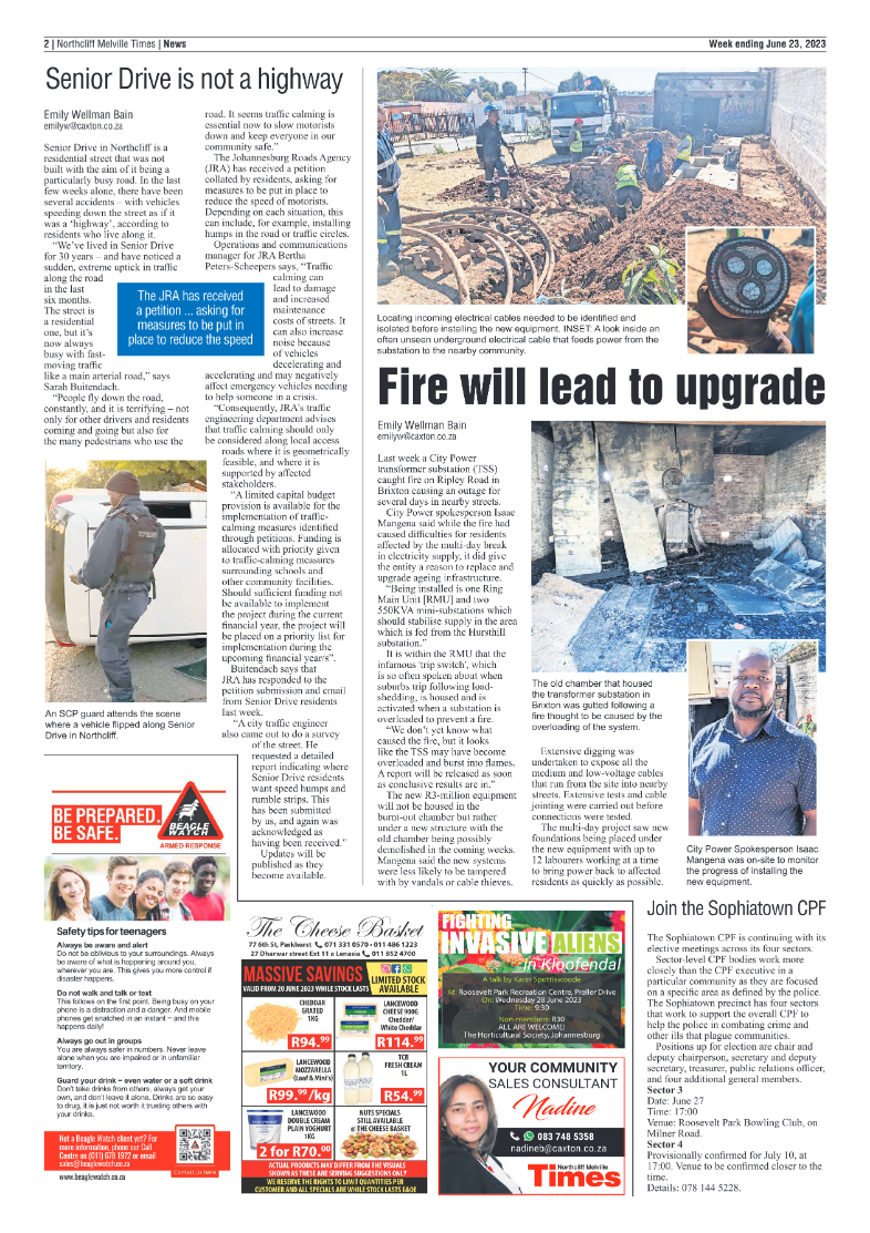 Northcliff Melville Times 23 June 2023 page 2