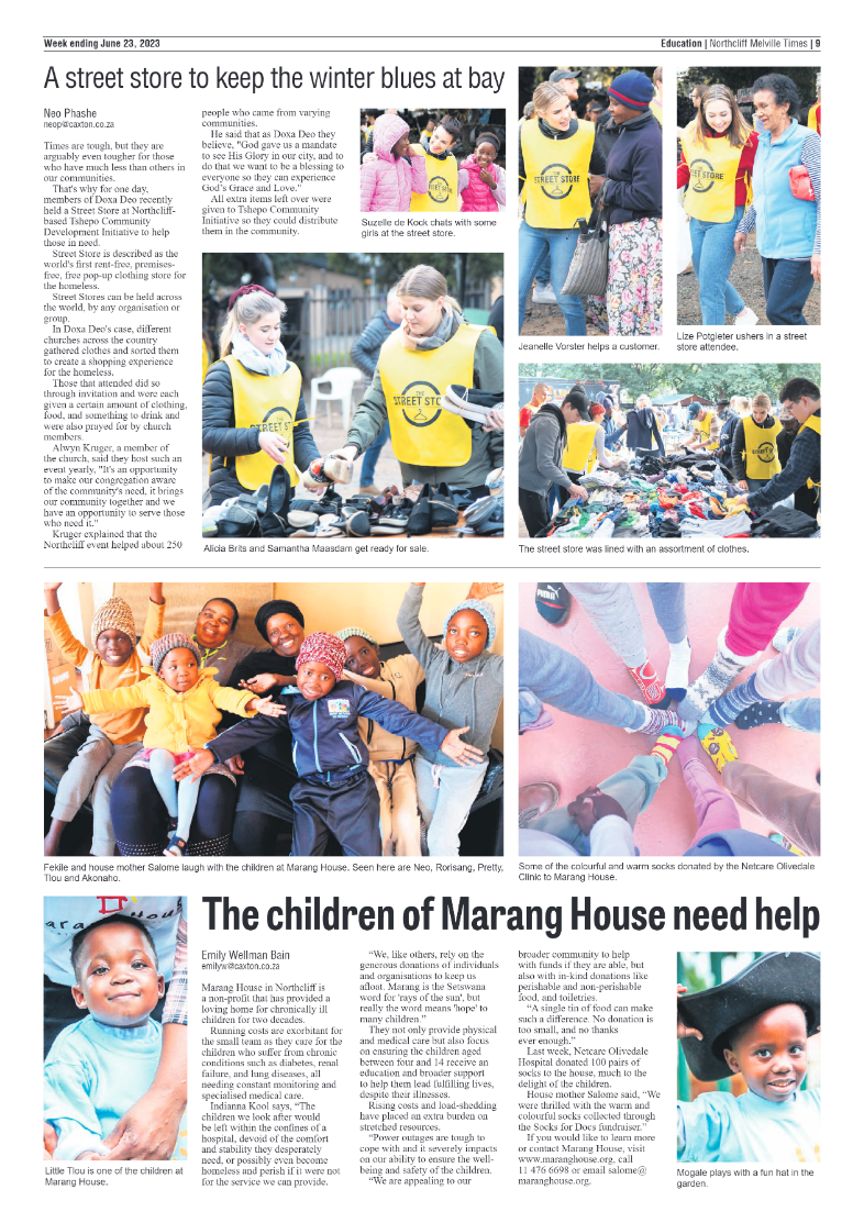 Northcliff Melville Times 23 June 2023 page 9