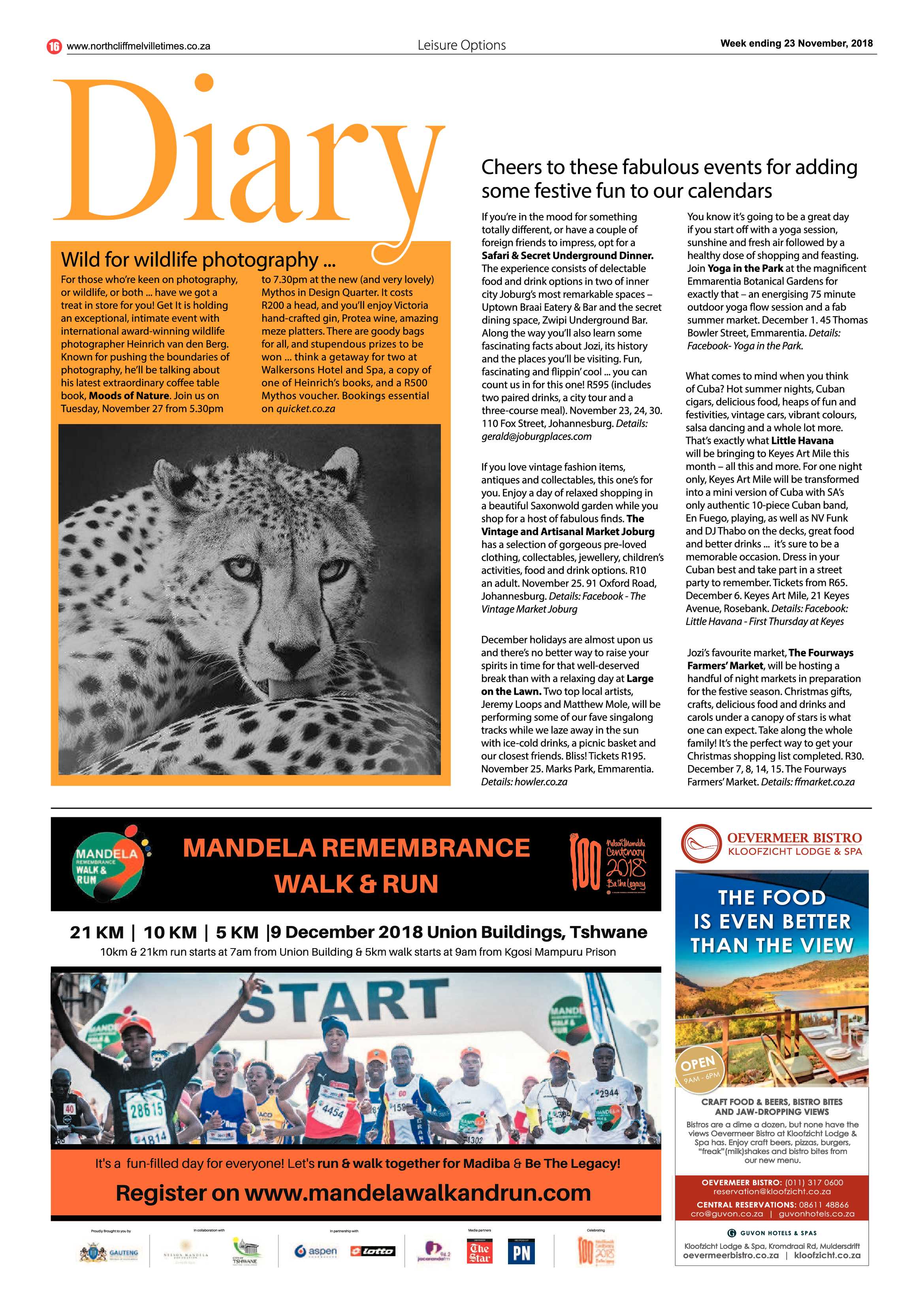 Northcliff Melville Times 23 November 2018 page 16