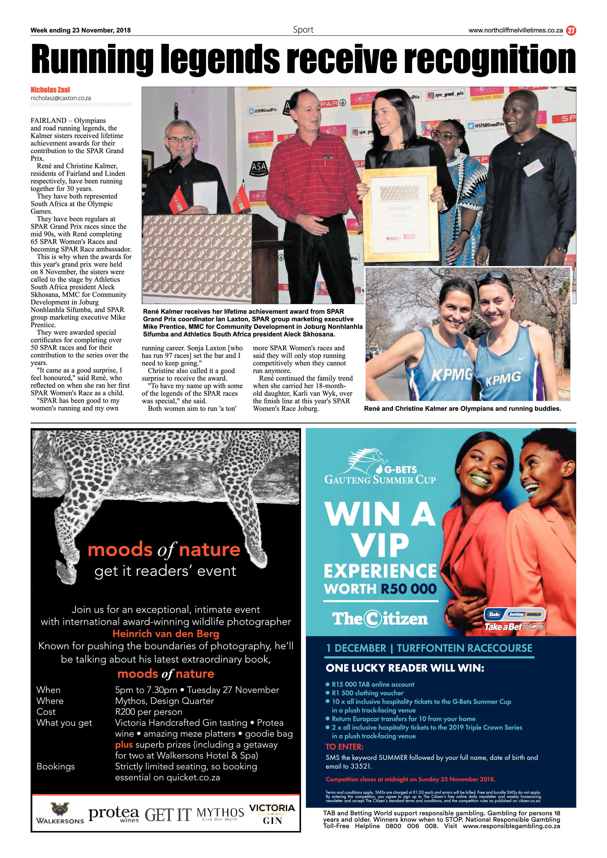 Northcliff Melville Times 23 November 2018 page 27