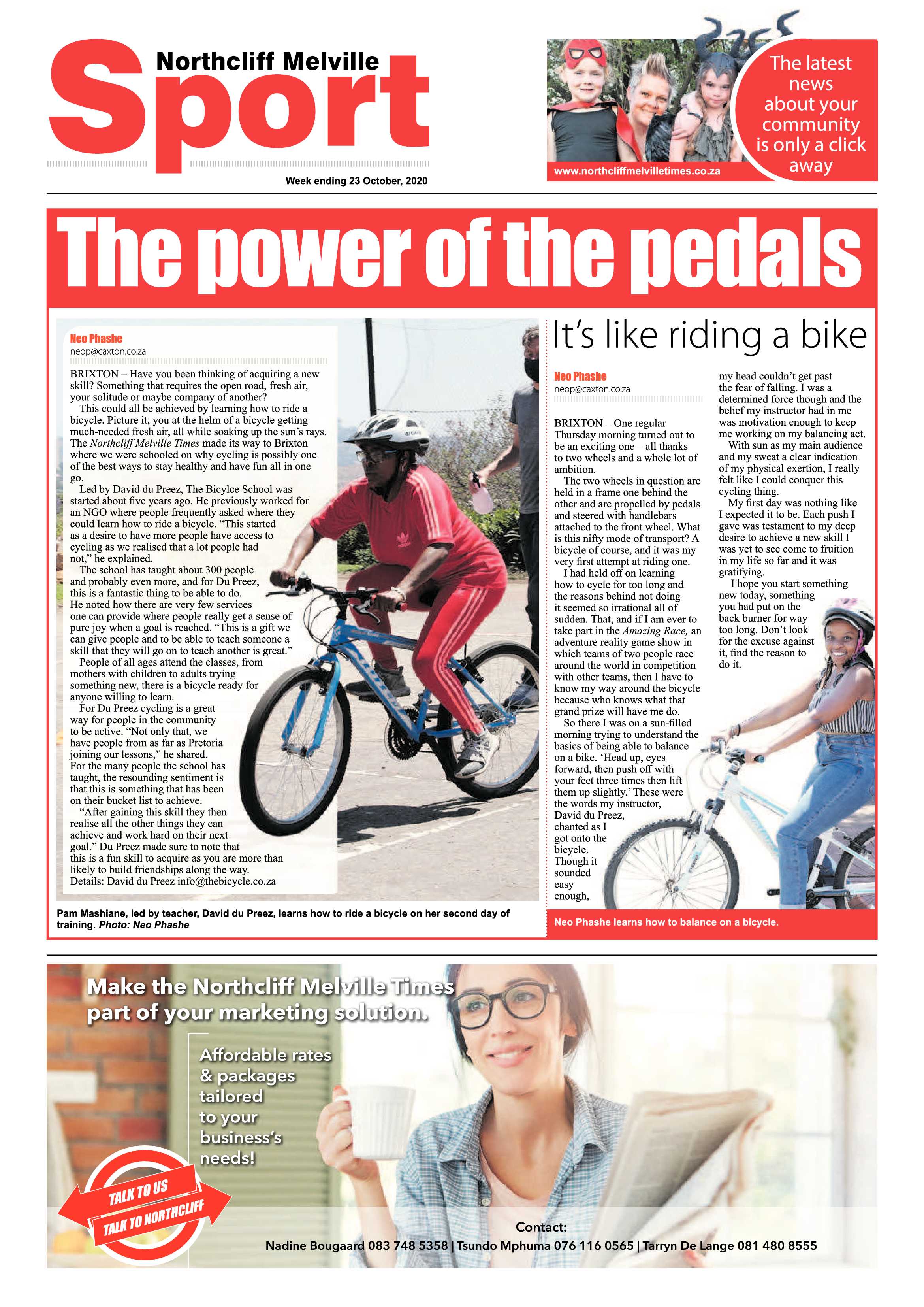 Northcliff Melville Times 23 October 2020 page 12
