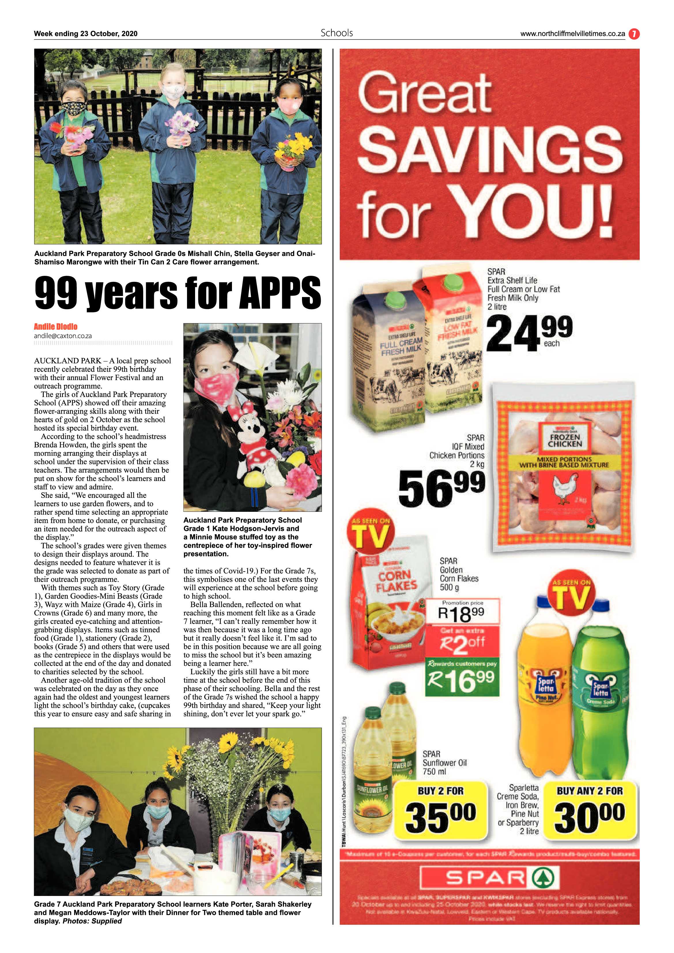 Northcliff Melville Times 23 October 2020 page 7