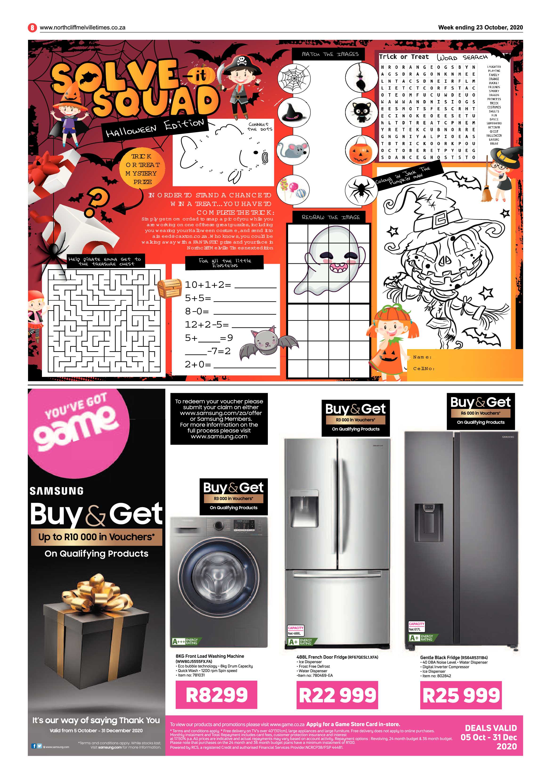 Northcliff Melville Times 23 October 2020 page 8
