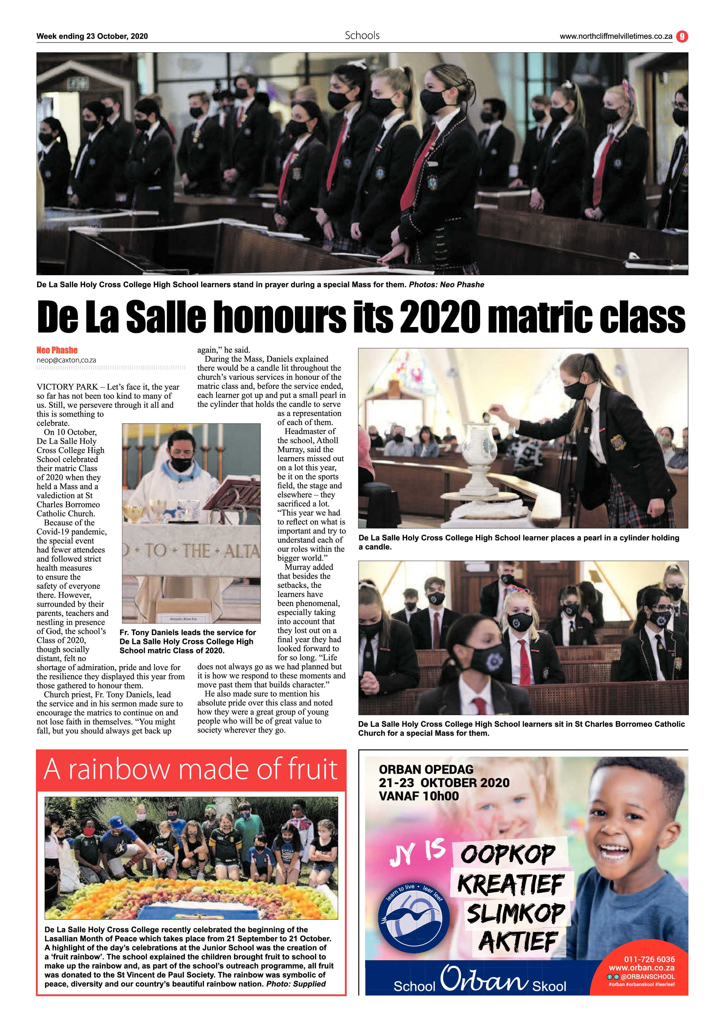 Northcliff Melville Times 23 October 2020 page 9