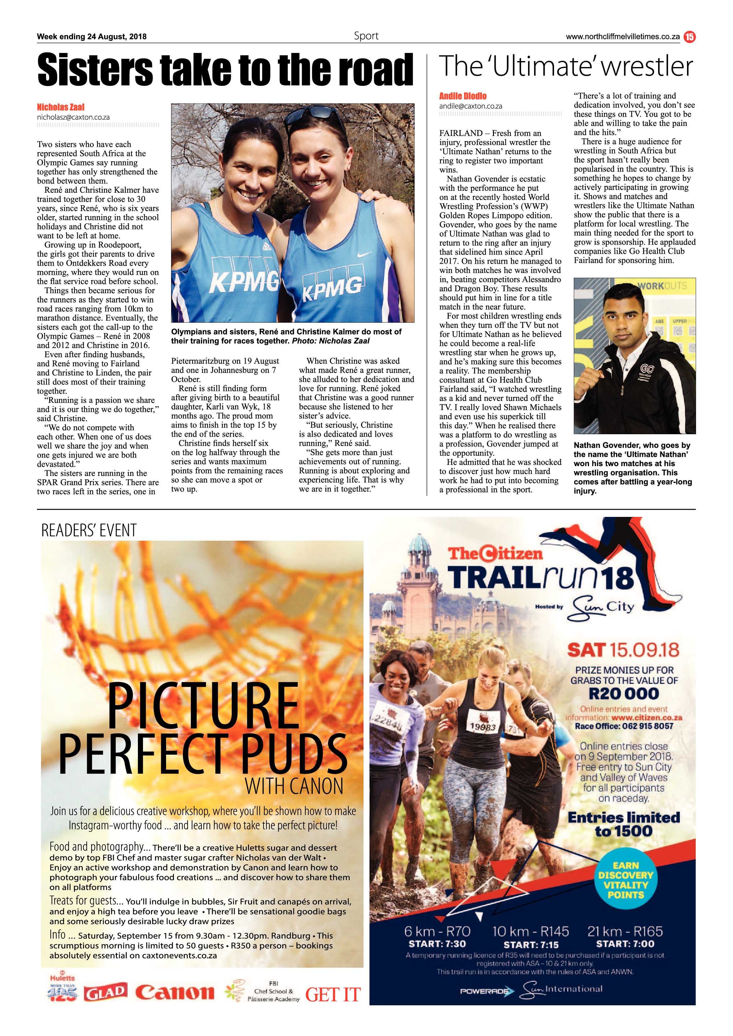 Northcliff Melville Times 24 August 2018 page 15