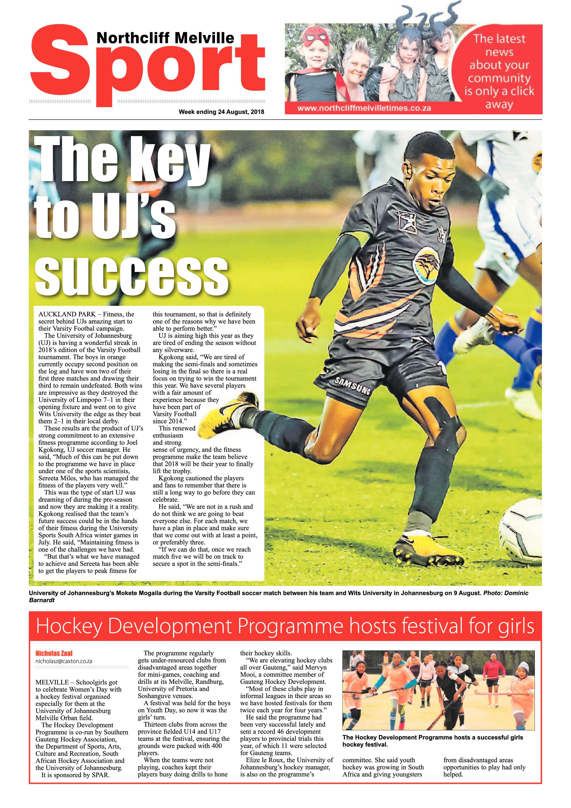 Northcliff Melville Times 24 August 2018 page 16