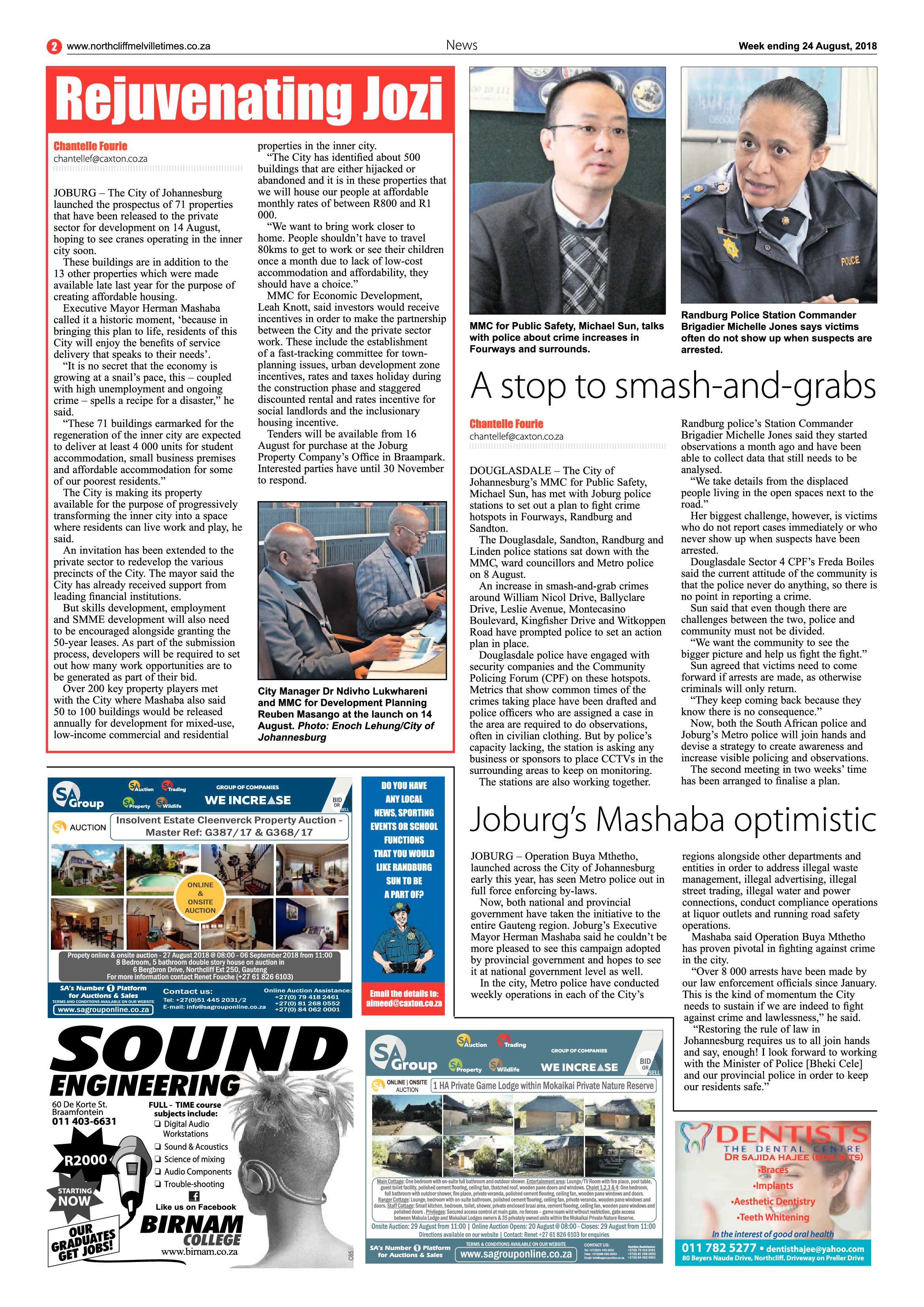 Northcliff Melville Times 24 August 2018 page 2