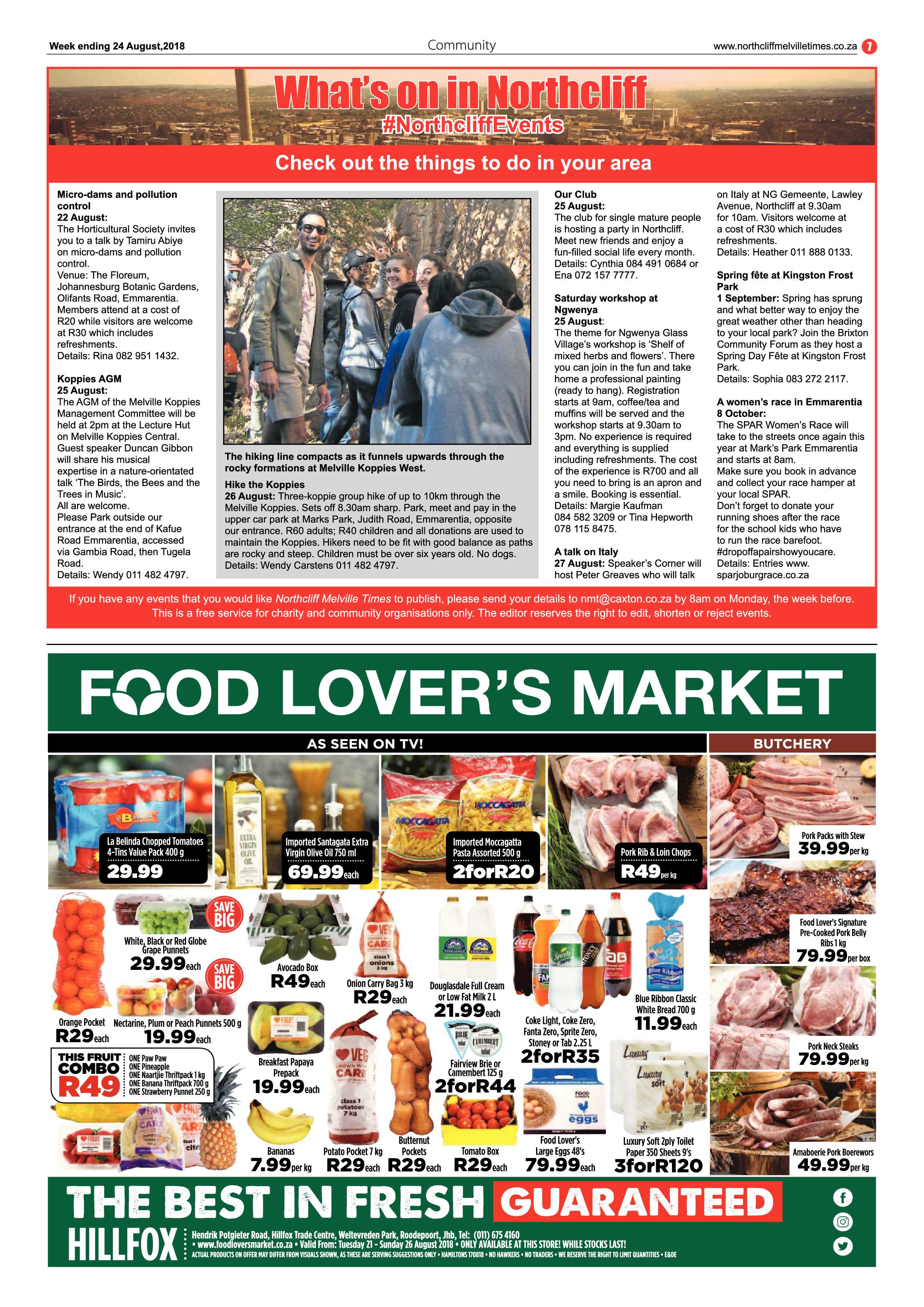 Northcliff Melville Times 24 August 2018 page 7