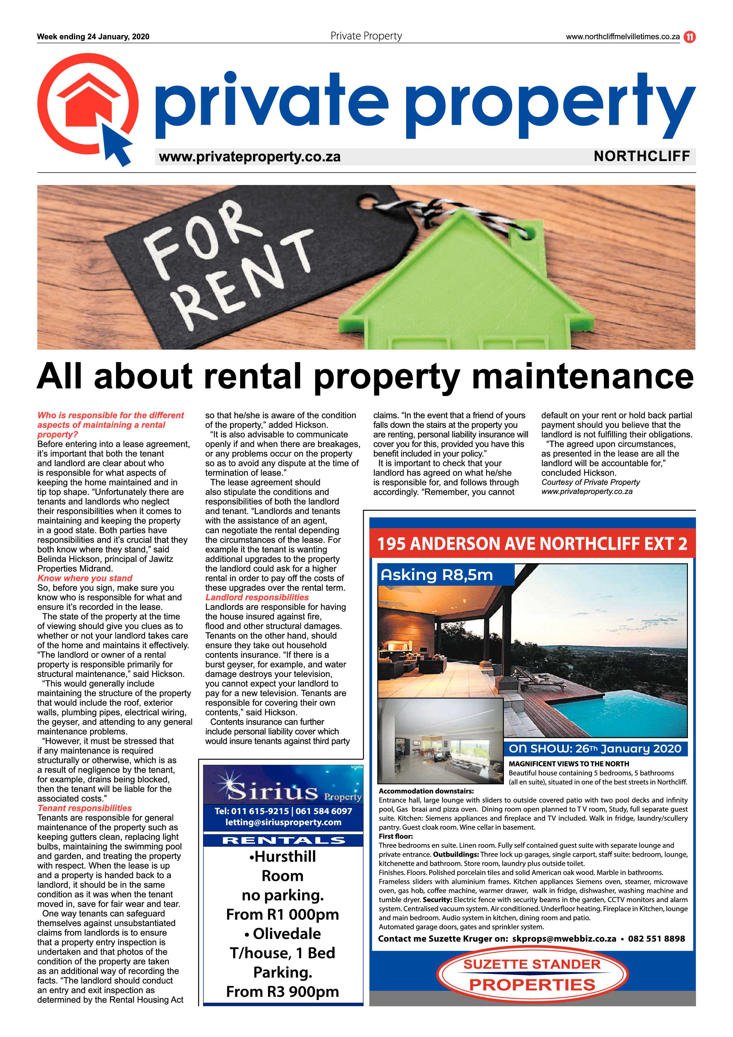 Northcliff Melville Times 24 January 2020 page 11