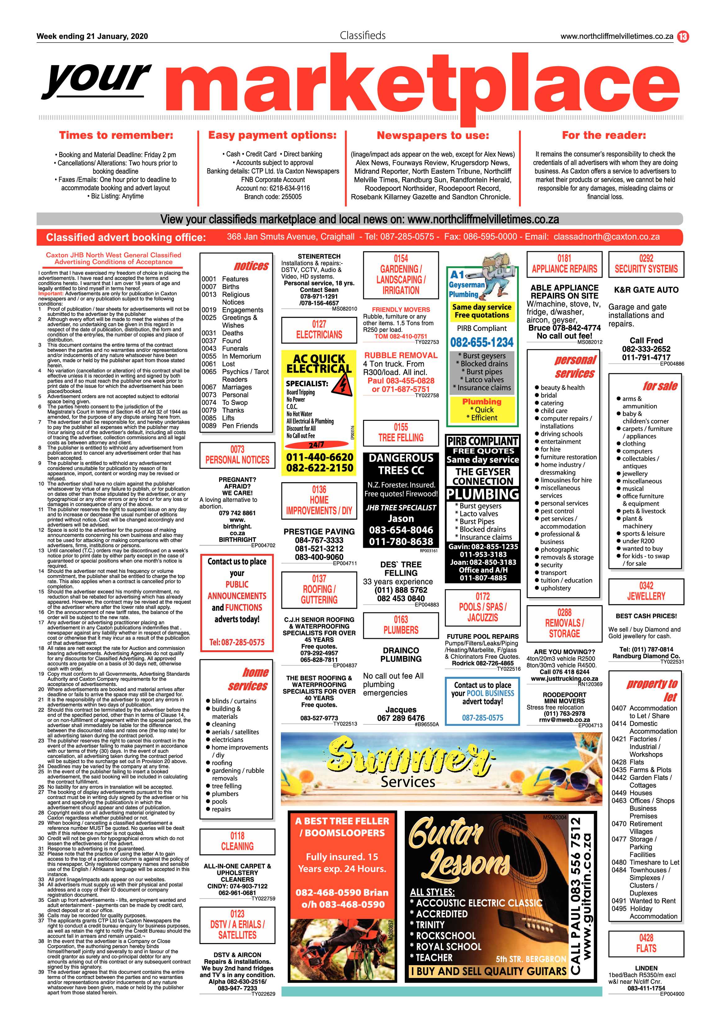 Northcliff Melville Times 24 January 2020 page 13