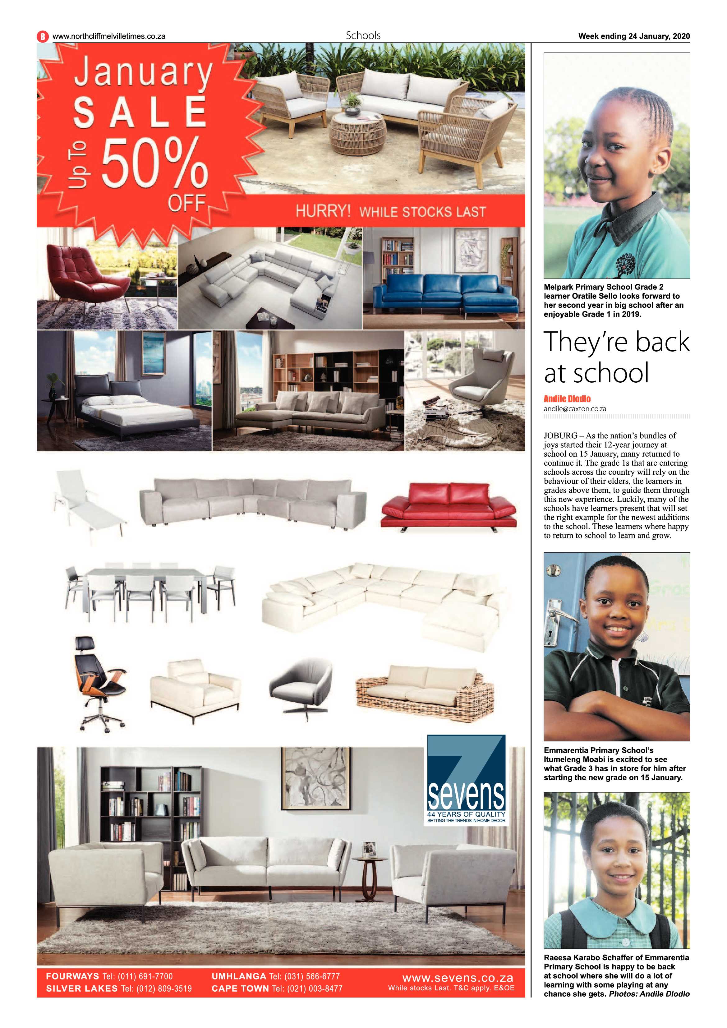 Northcliff Melville Times 24 January 2020 page 8