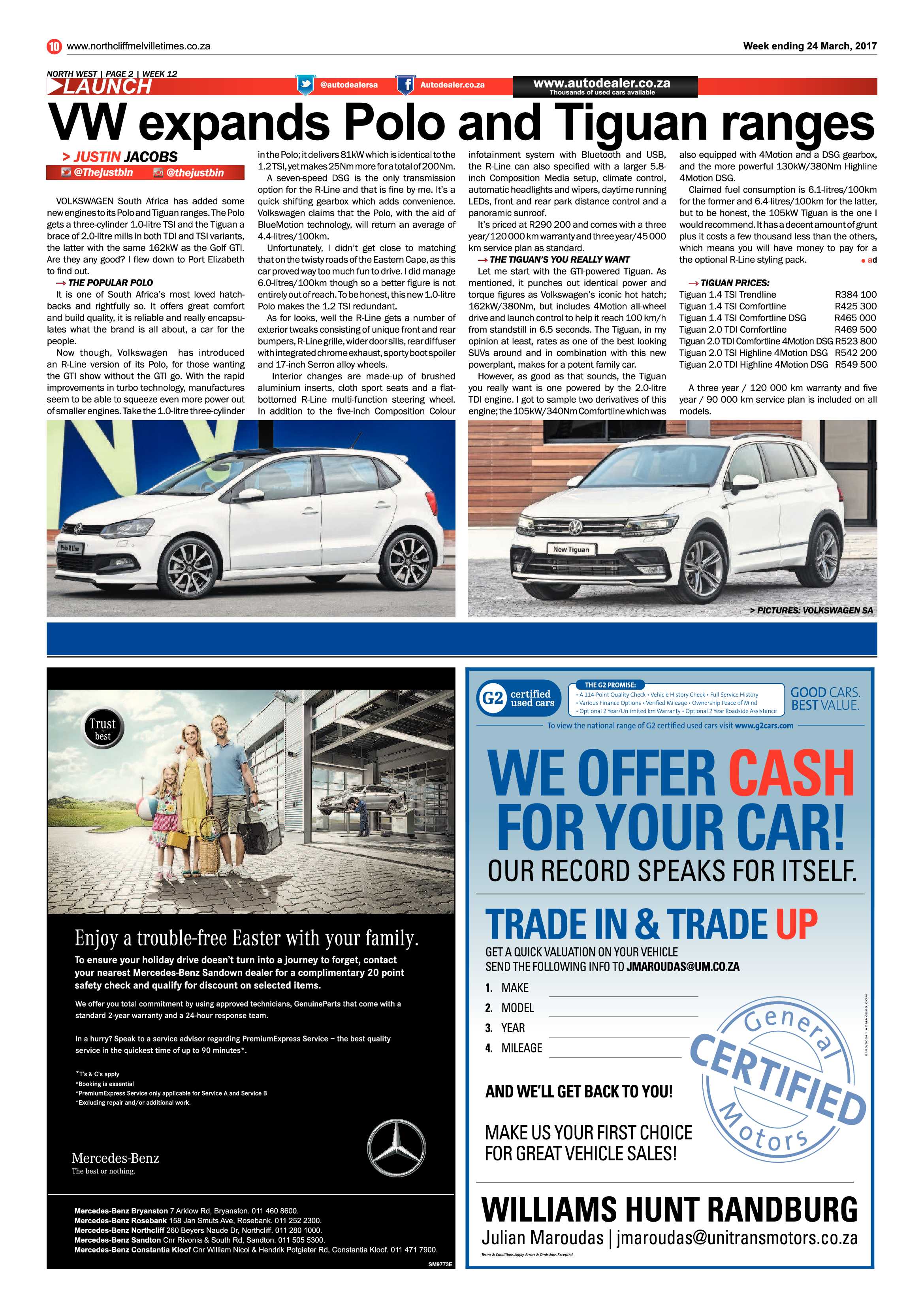Northcliff Melville Times 24 March 2017 page 10