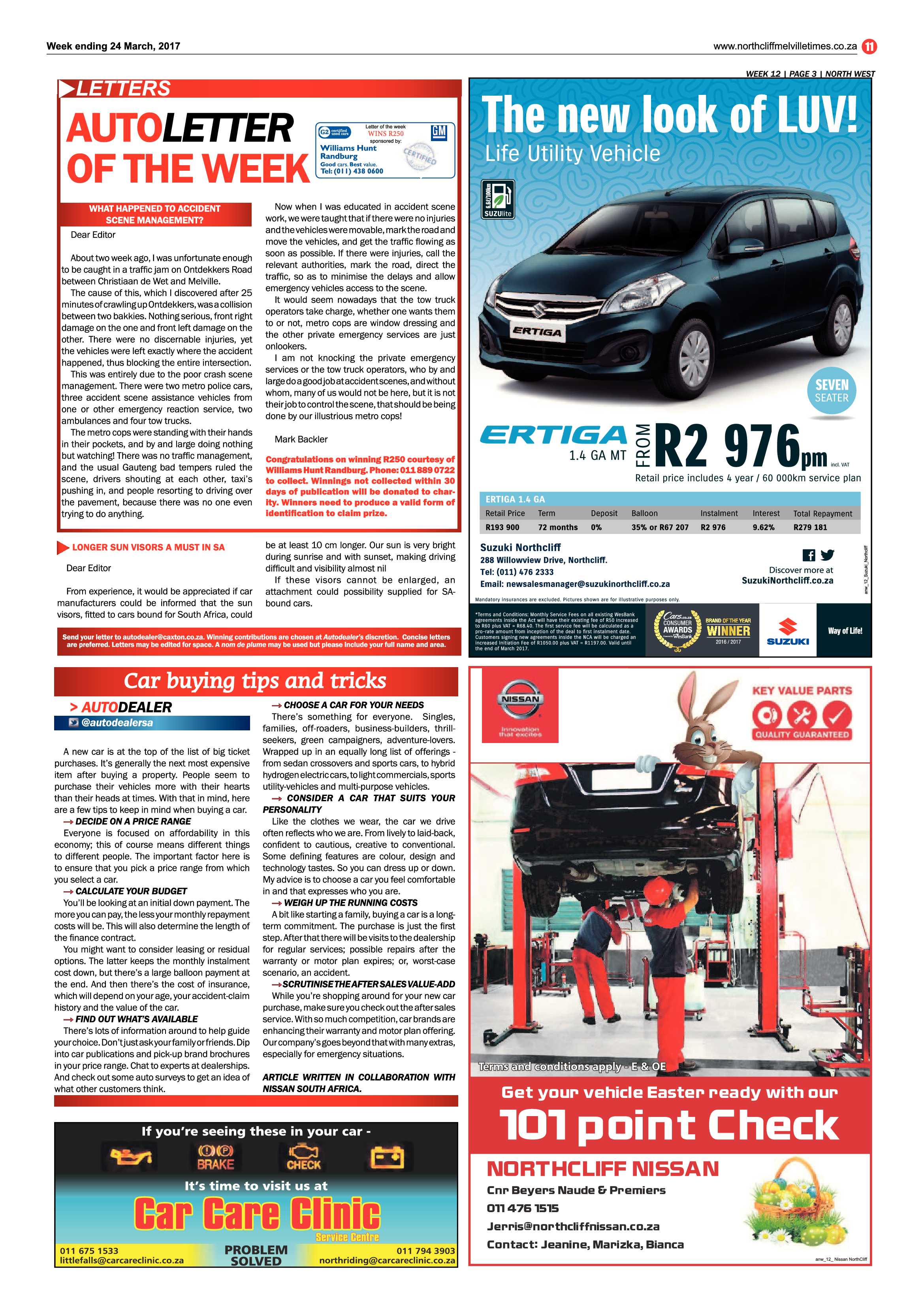 Northcliff Melville Times 24 March 2017 page 11