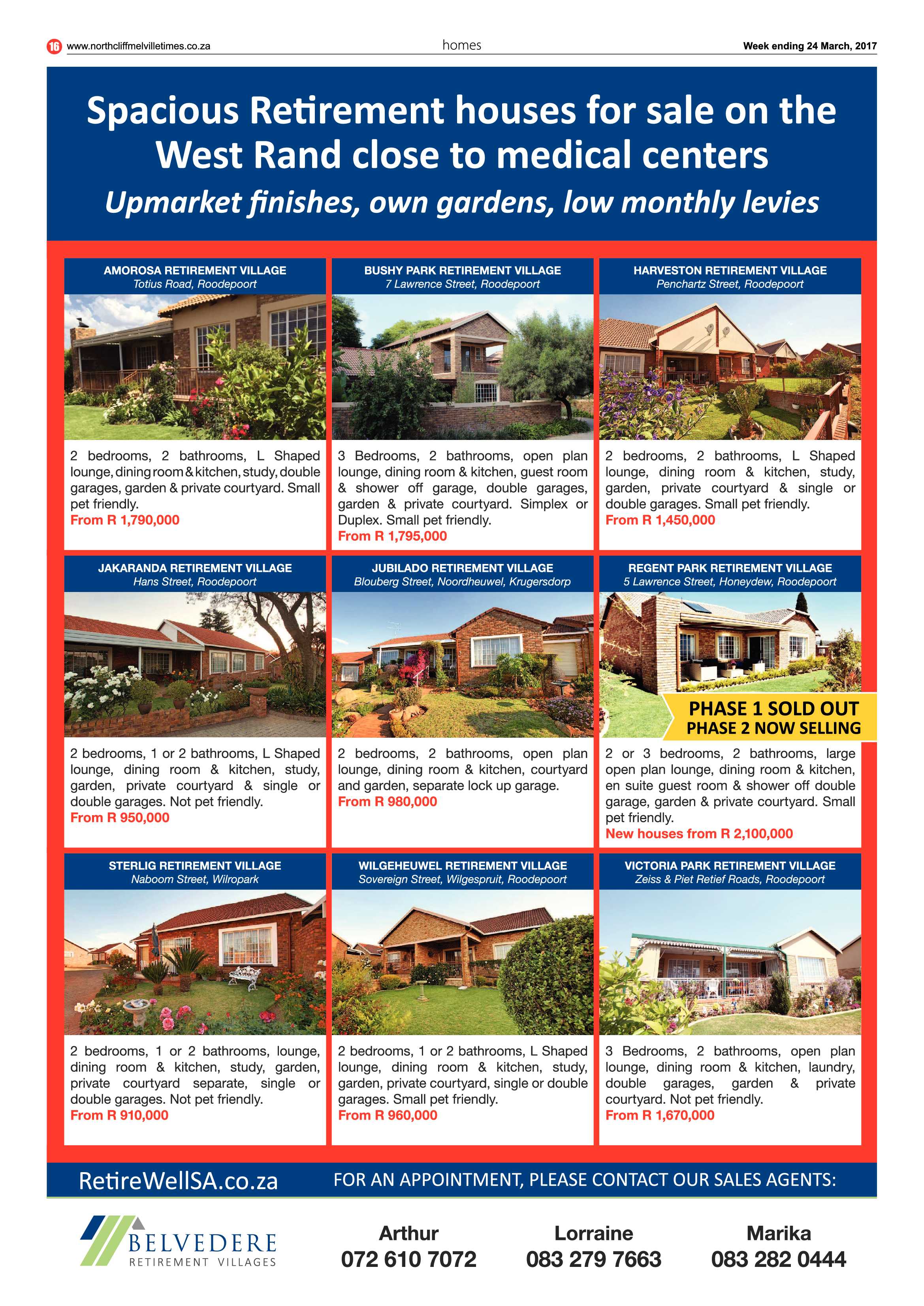 Northcliff Melville Times 24 March 2017 page 16