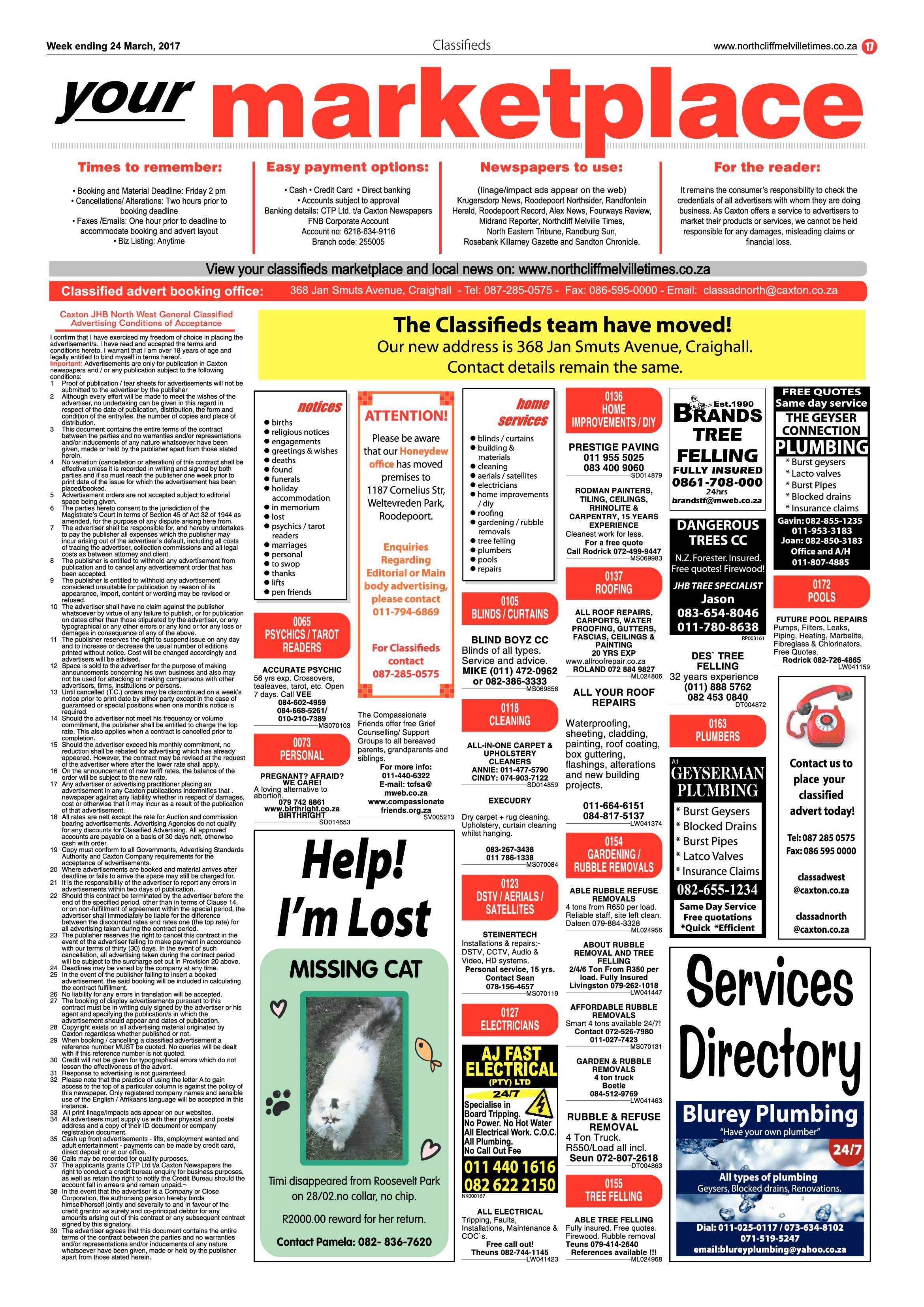 Northcliff Melville Times 24 March 2017 page 17