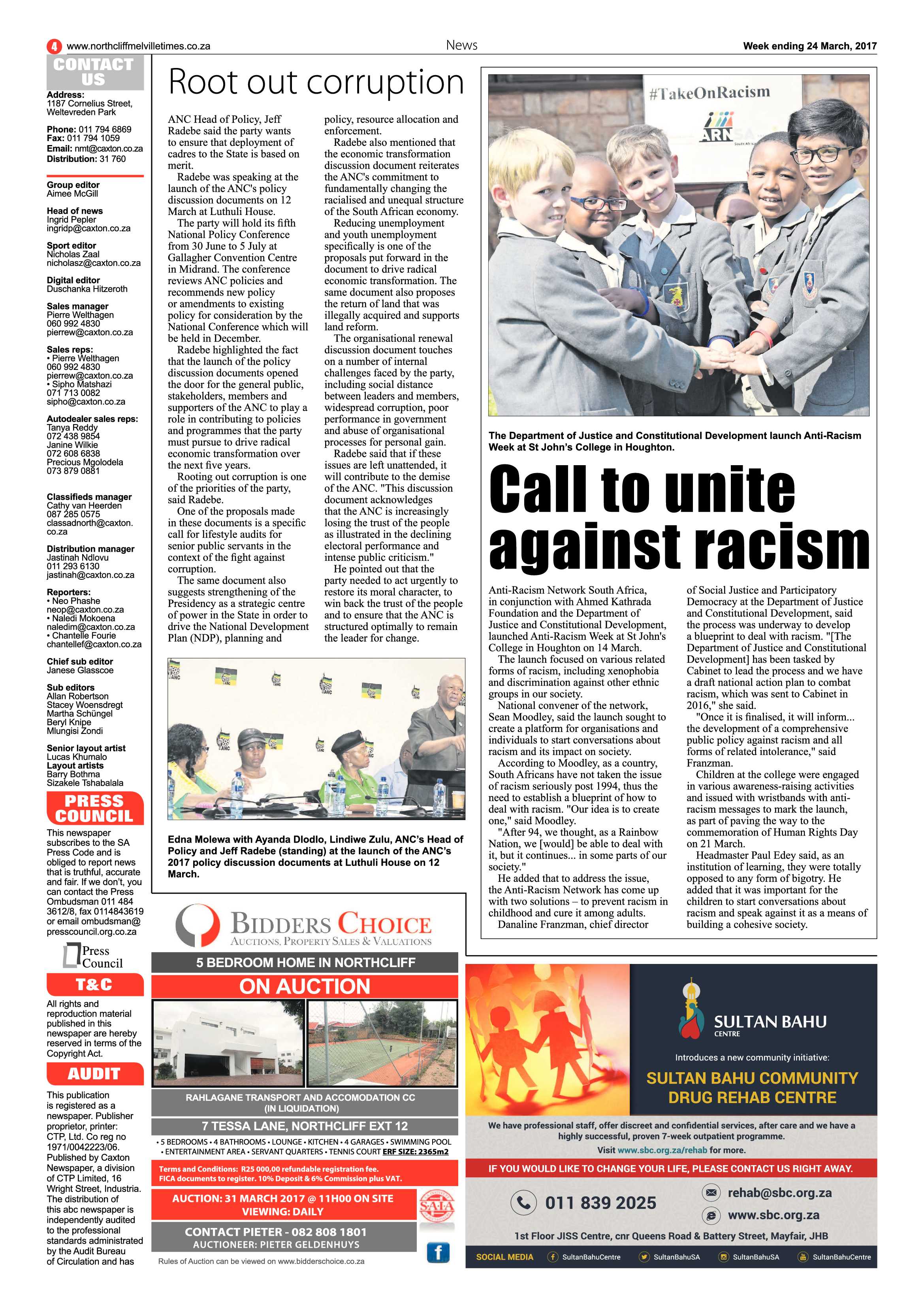 Northcliff Melville Times 24 March 2017 page 4