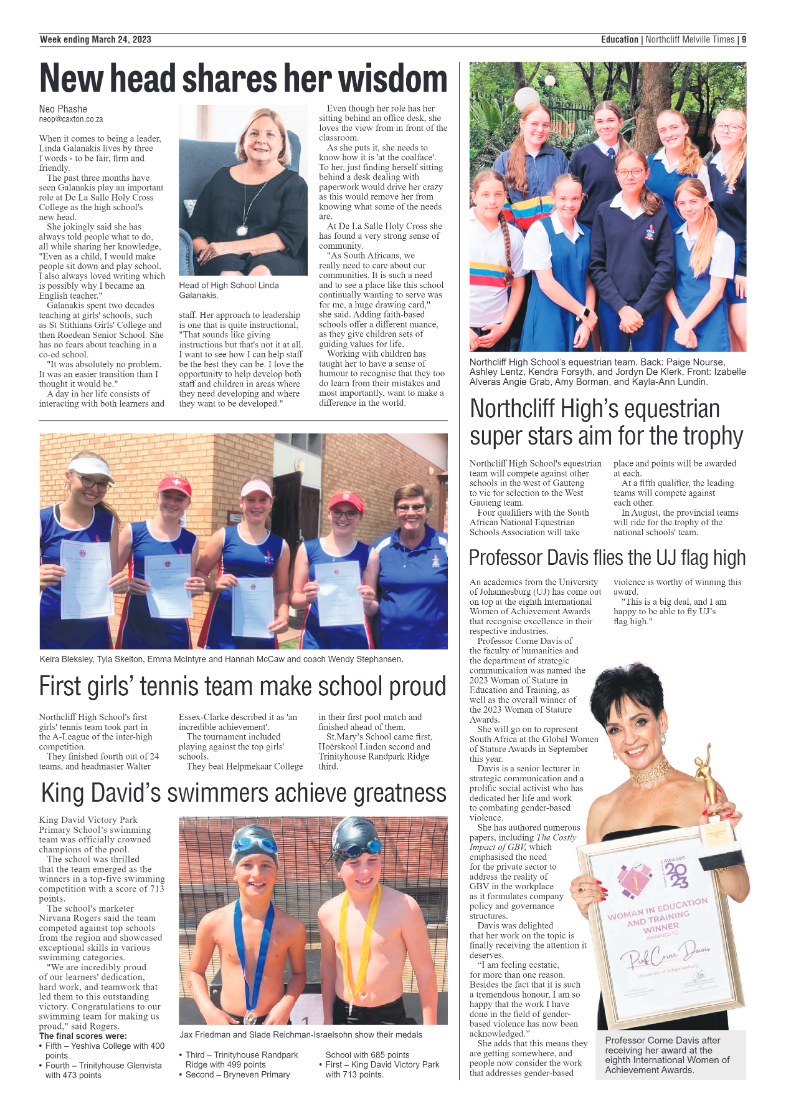 Northcliff Melville Times 24 March 2023 page 9