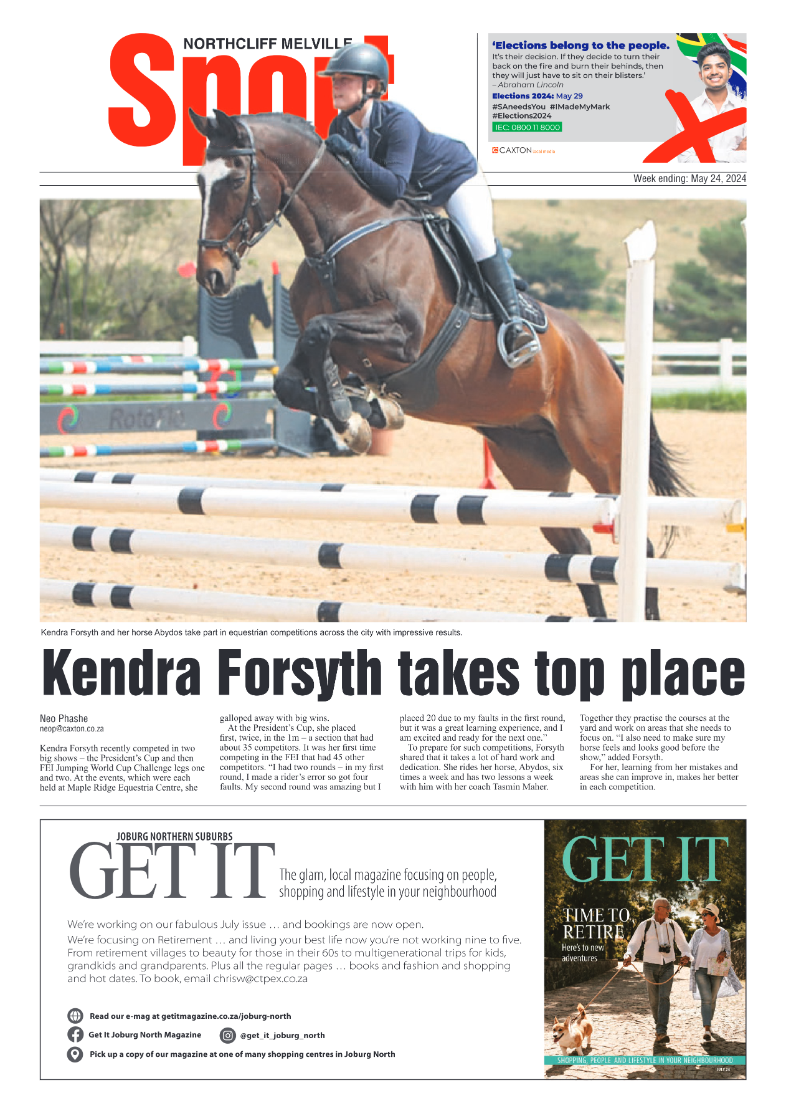 Northcliff Melville Times 24 May 2024 page 12