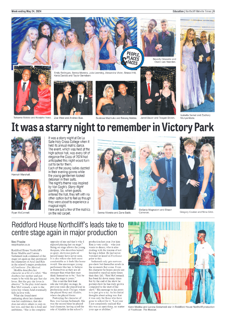 Northcliff Melville Times 24 May 2024 page 9