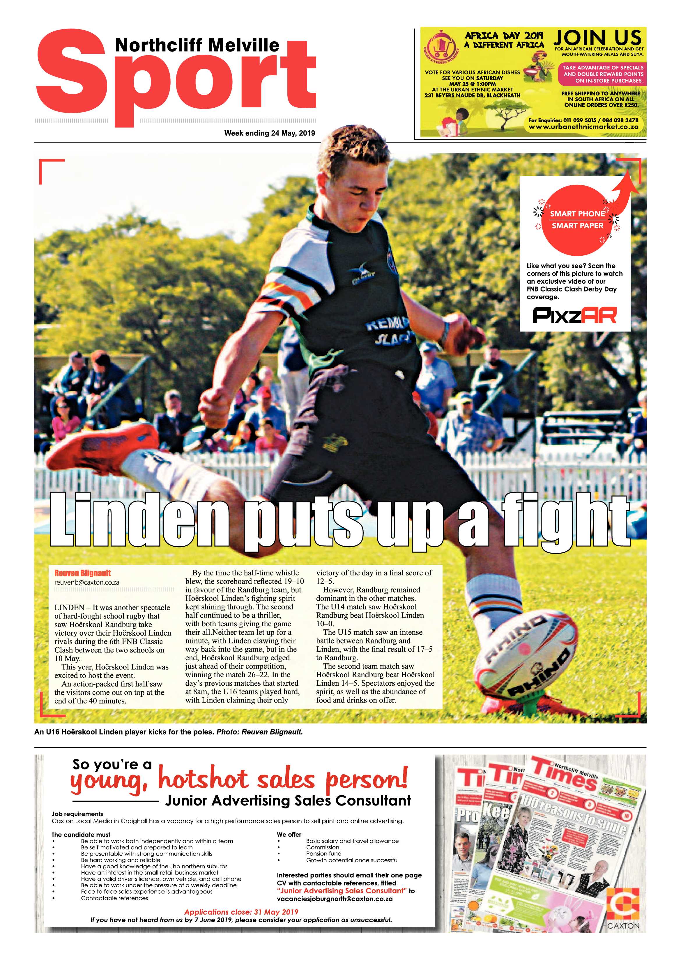 Northcliff Melville Times 24 May, 2019 page 16