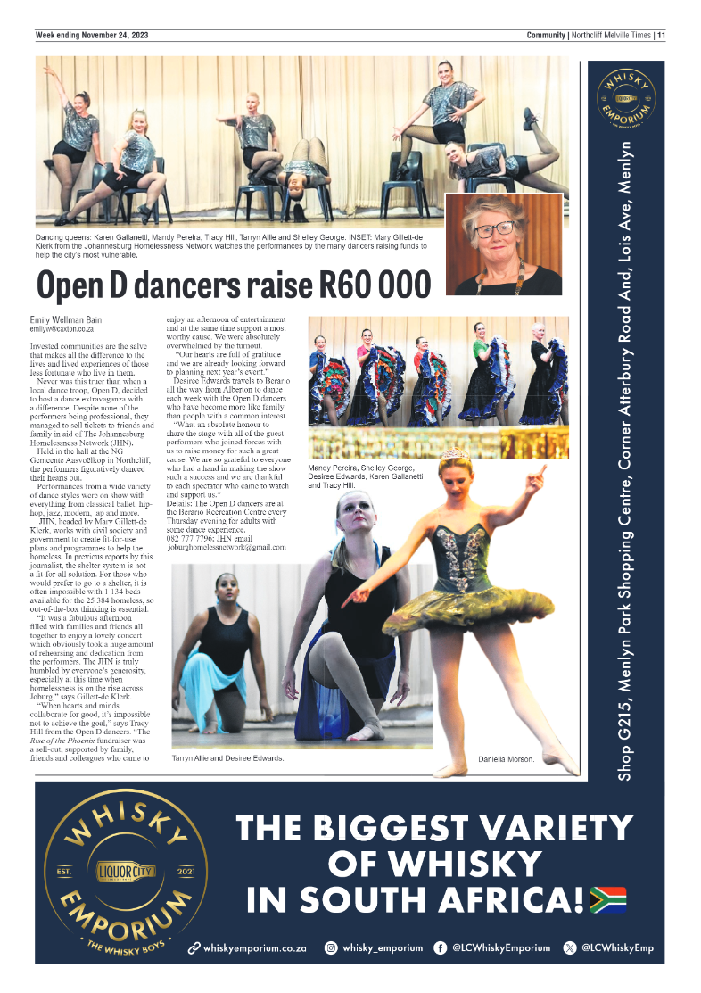 Northcliff Melville Times 24 November 2023 page 11