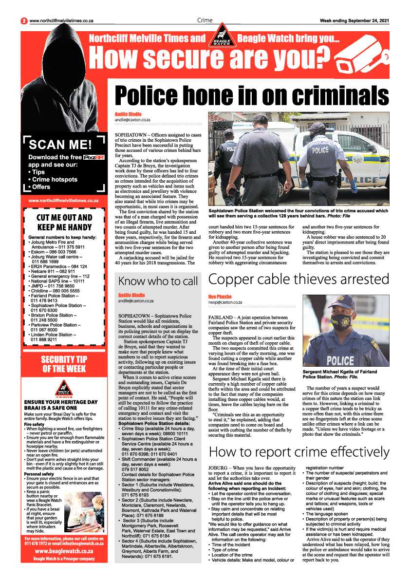 Northcliff Melville Times 24 September 2021 page 2