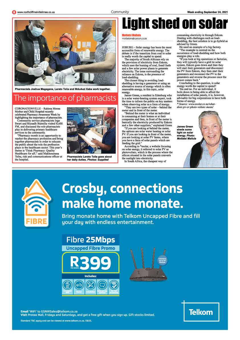Northcliff Melville Times 24 September 2021 page 6