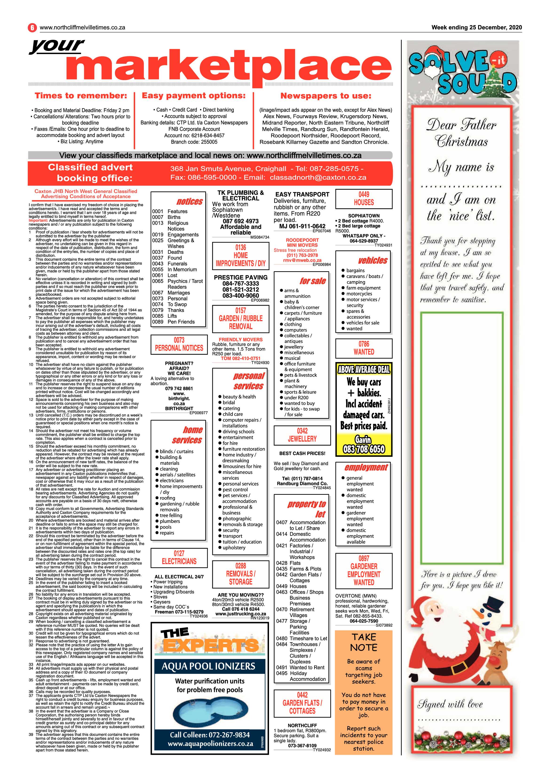 Northcliff Melville Times 25 December 2020 page 6