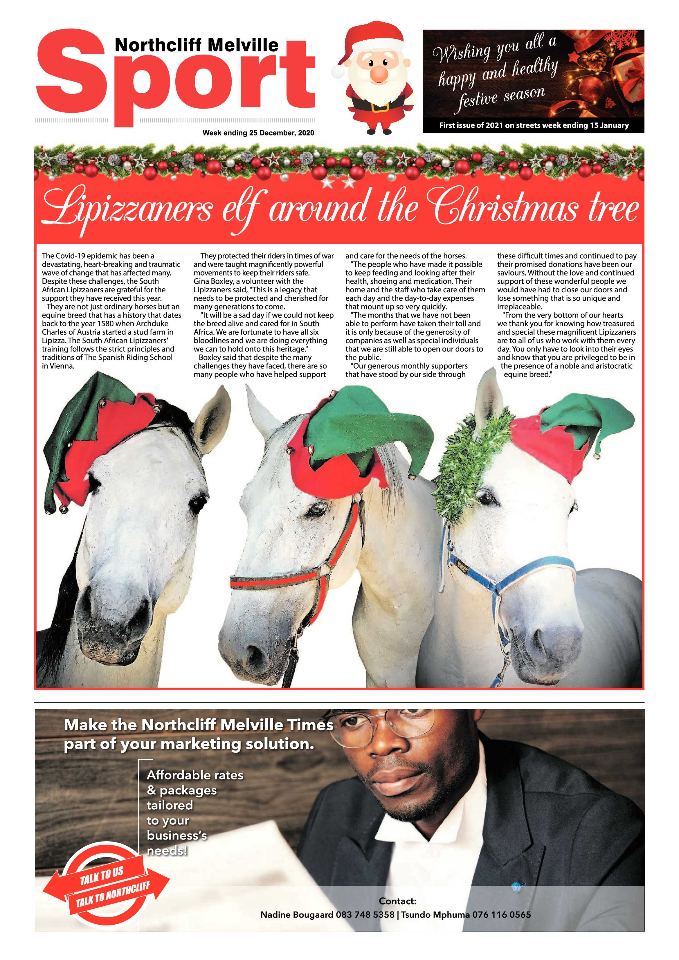 Northcliff Melville Times 25 December 2020 page 8