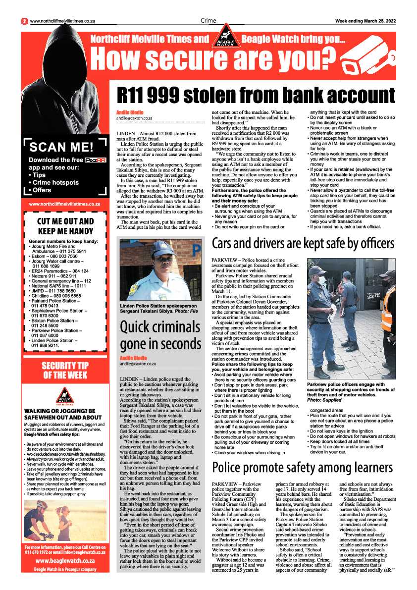 Northcliff Melville Times 25 March 2022 page 2
