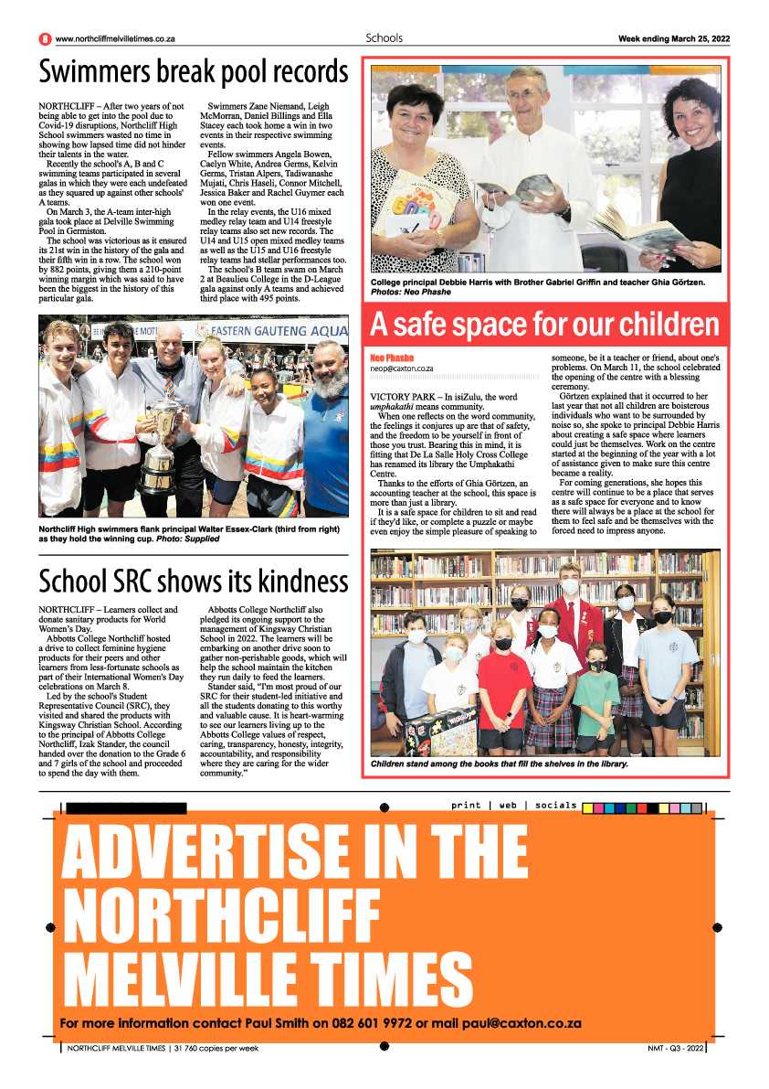 Northcliff Melville Times 25 March 2022 page 8
