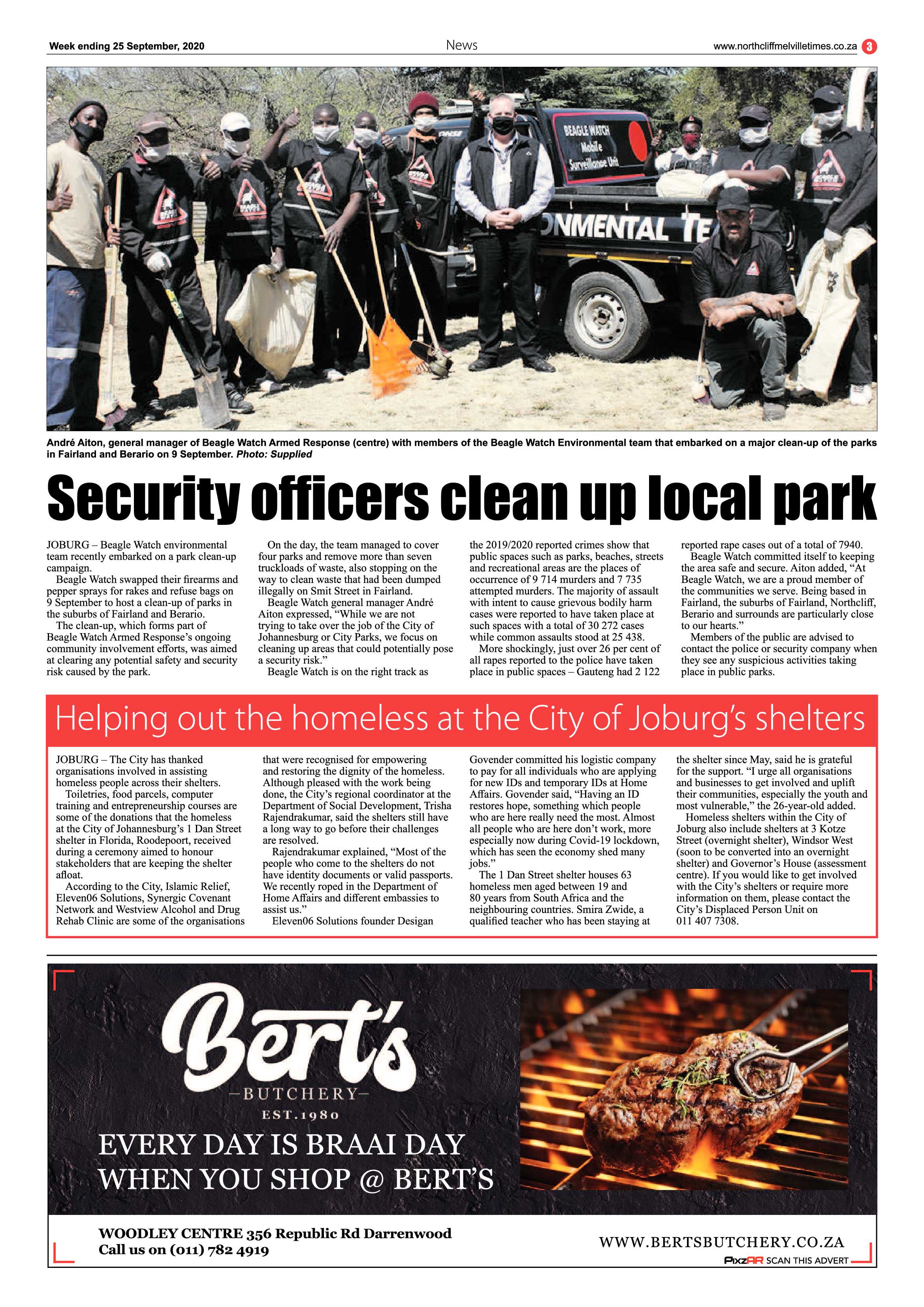 Northcliff Melville Times 25 September 2020 page 3