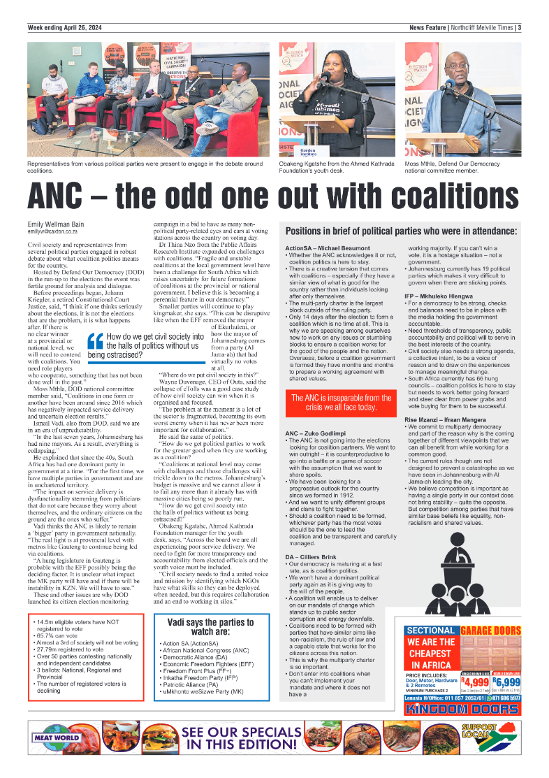 Northcliff Melville Times 26 April 2024 page 3