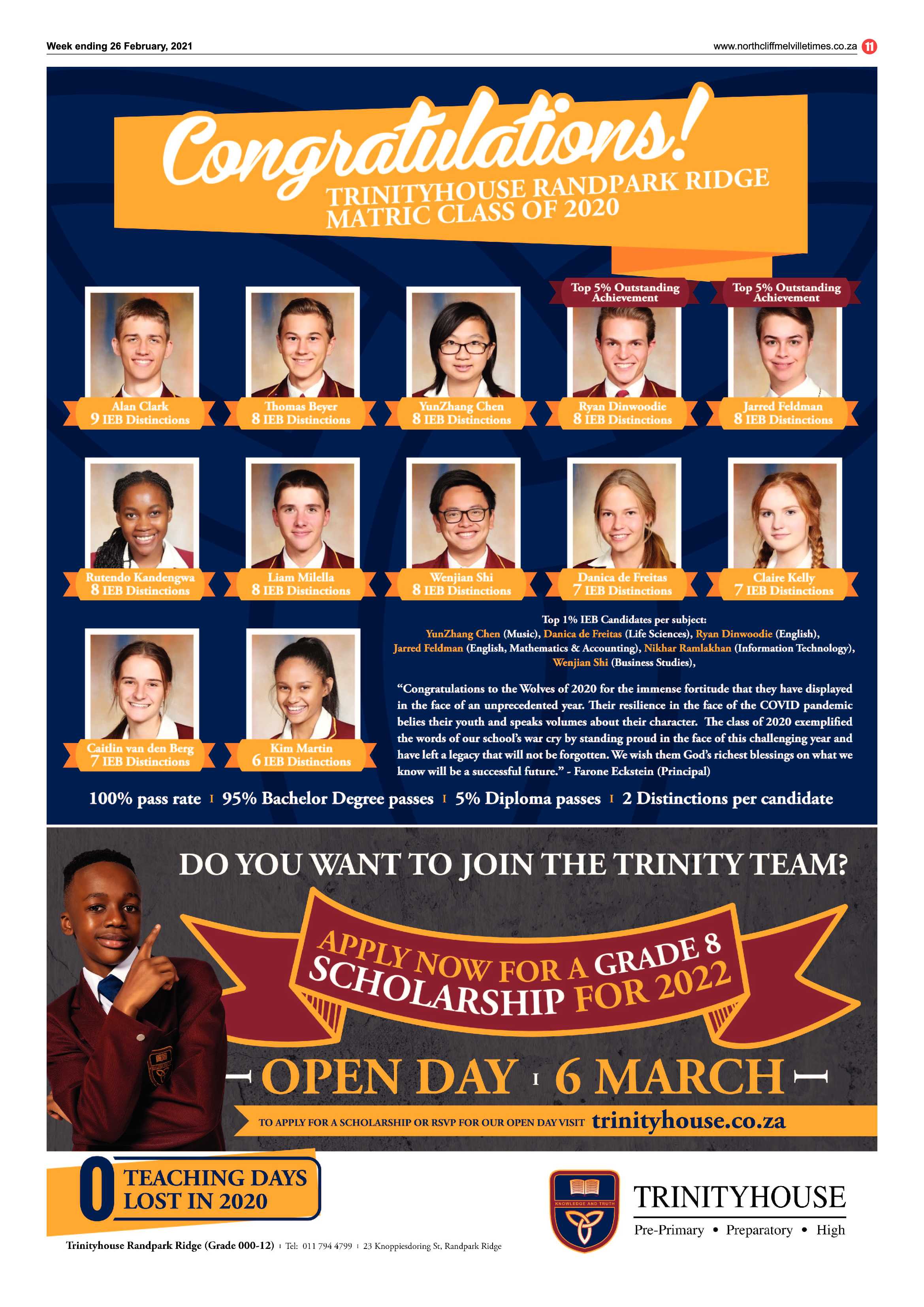 Northcliff Melville Times 26 February 2021 page 11