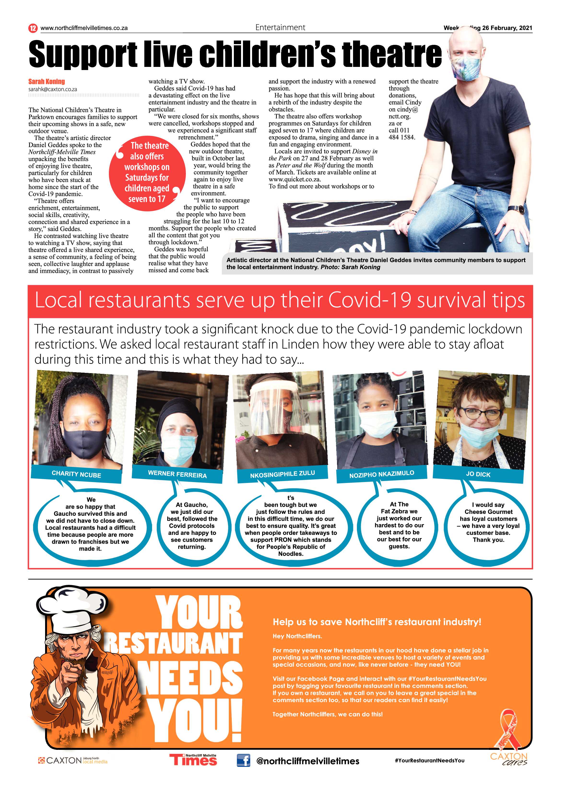 Northcliff Melville Times 26 February 2021 page 12