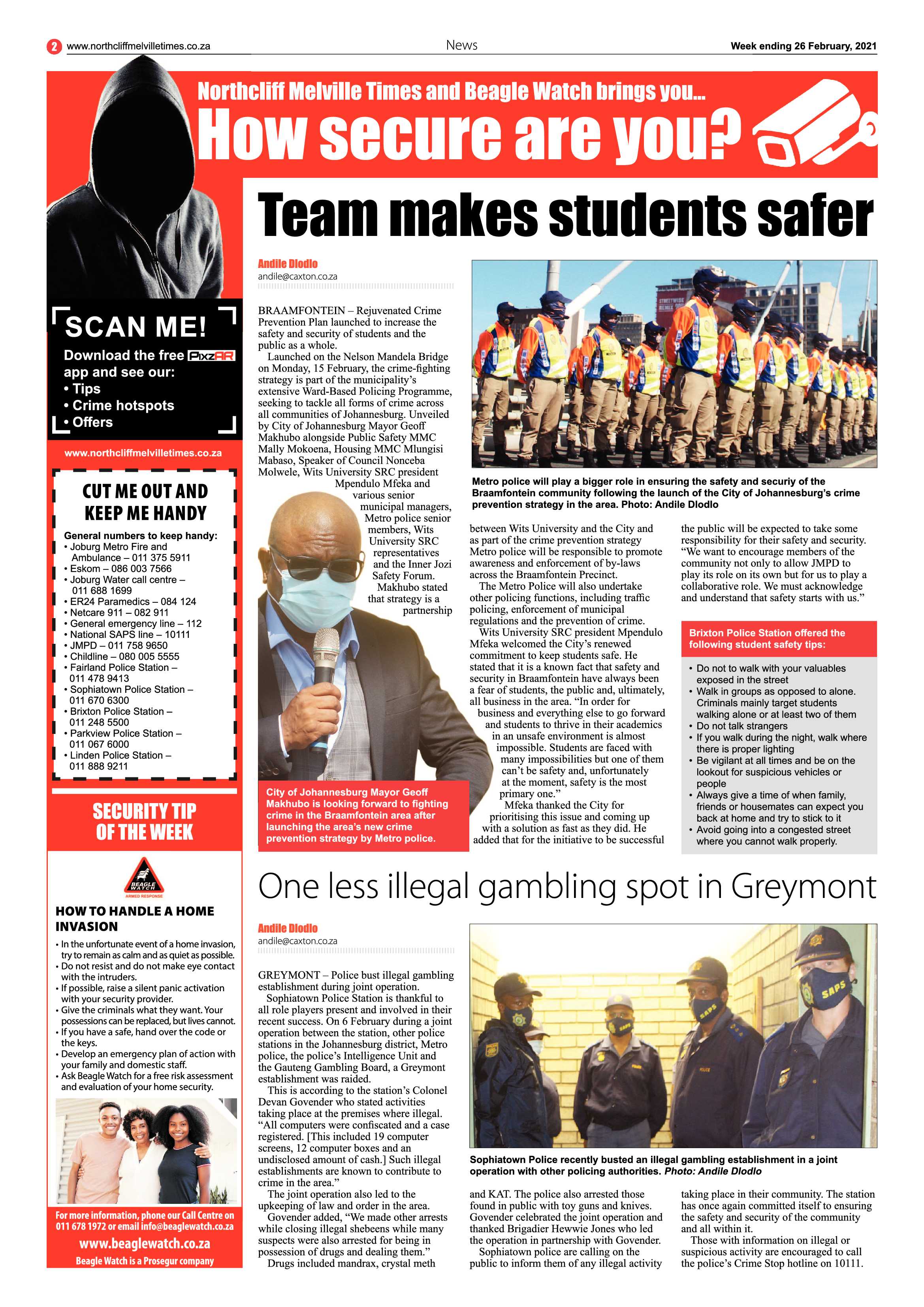 Northcliff Melville Times 26 February 2021 page 2